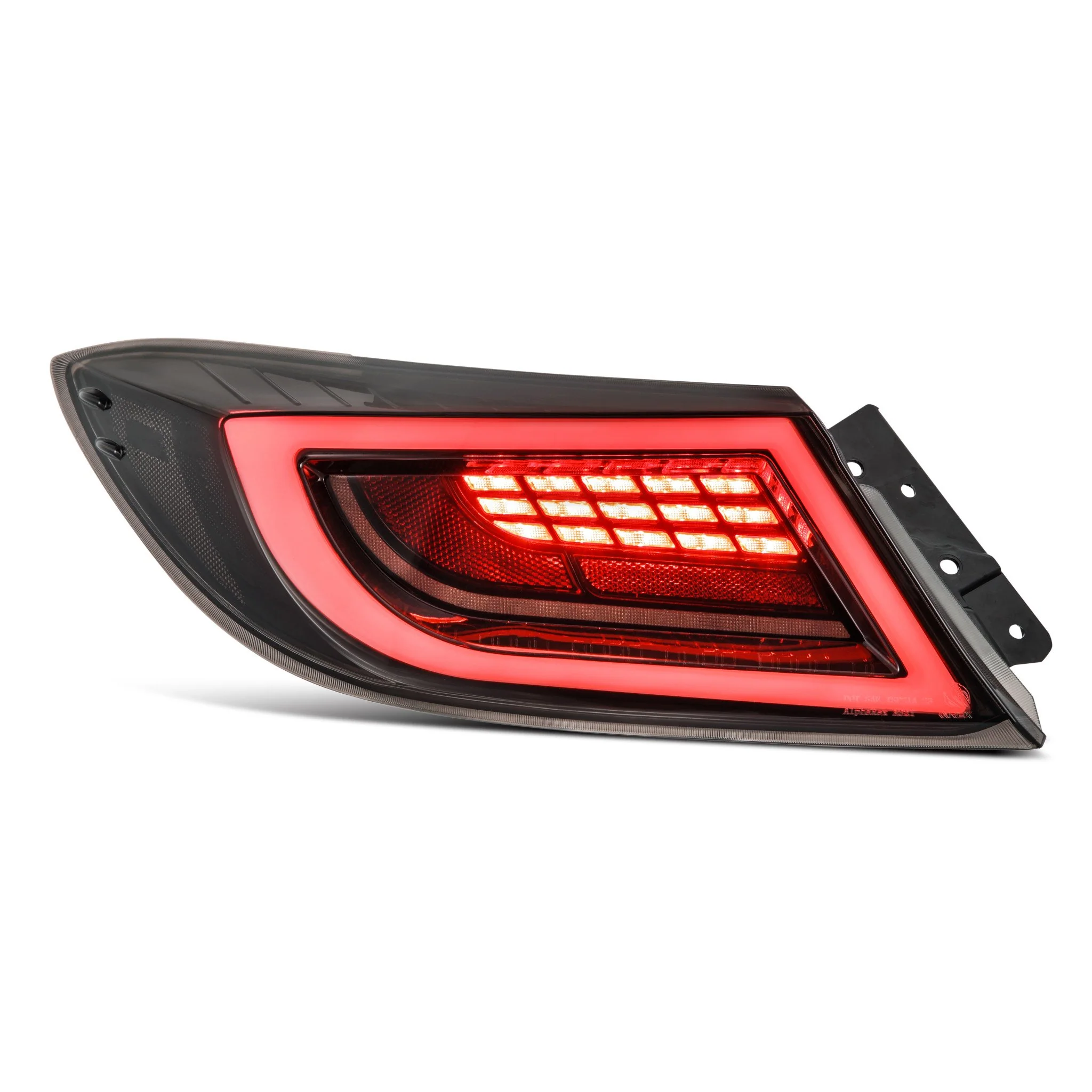 AlphaRex LUXX-Series LED Tail Lights Black Smoke - 2022+ Toyota GR86 / Subaru BRZ - Image 2