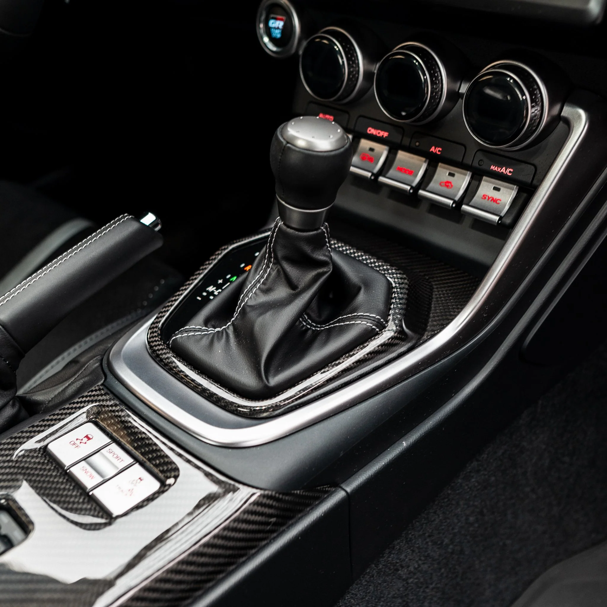 Driven.Media Carbon Fiber Automatic Shifter Trim - 2022+ Toyota GR86 / Subaru BRZ - Image 10
