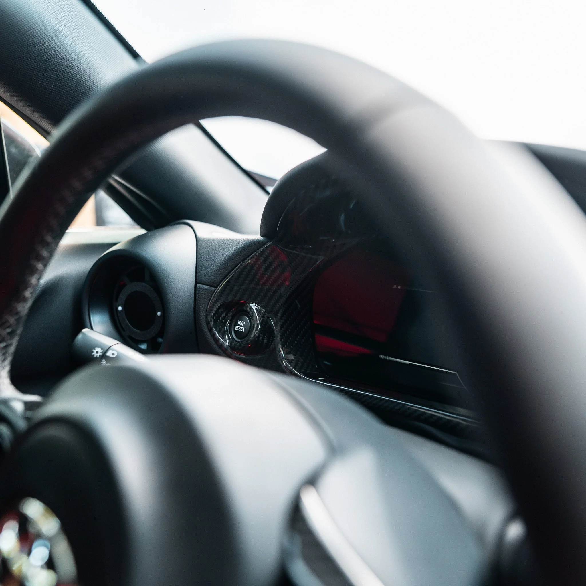 Driven.Media Carbon Fiber Gauge Cluster Surround - 2022+ Toyota GR86 / Subaru BRZ - Image 4