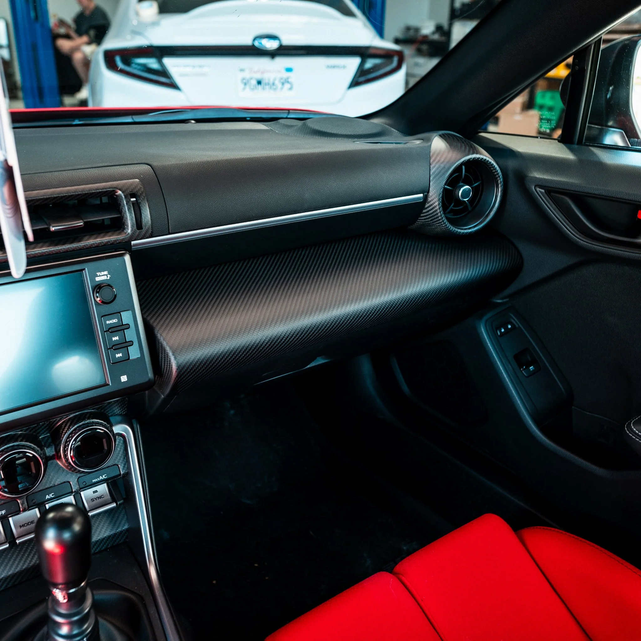 Driven.Media Carbon Fiber Glovebox Dashboard Cover - 2022+ Toyota GR86 / Subaru BRZ - Image 10