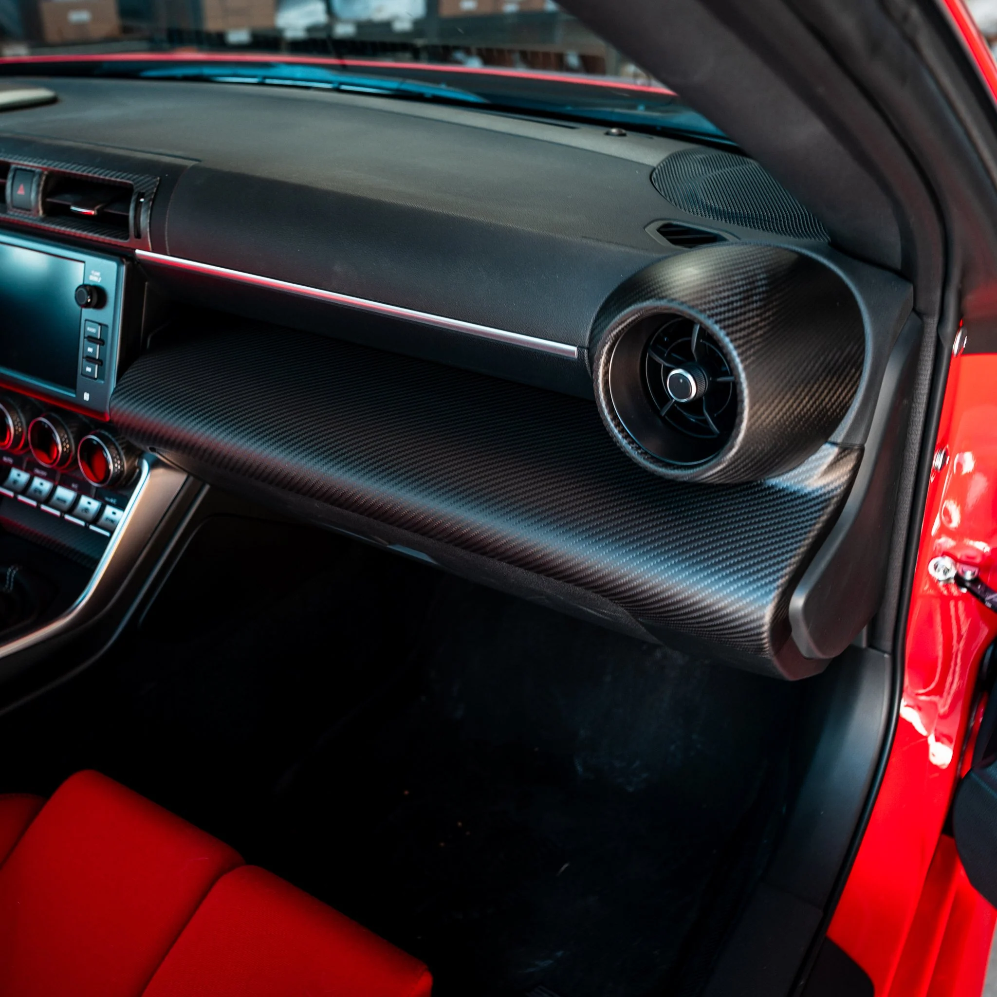 Driven.Media Carbon Fiber Glovebox Dashboard Cover - 2022+ Toyota GR86 / Subaru BRZ - Image 9