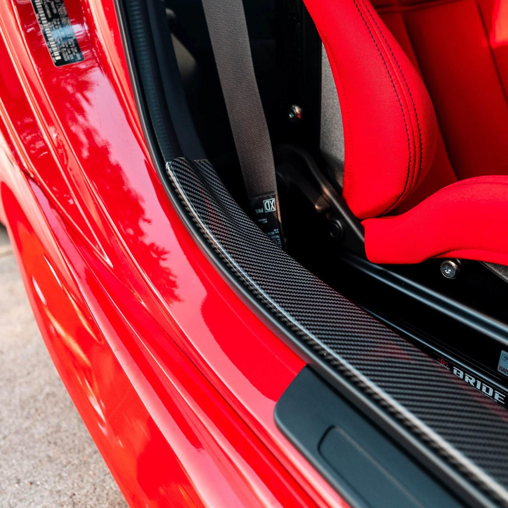 Driven.Media Carbon Fiber Inner Door Sill Cover - 2022+ Toyota GR86 / Subaru BRZ - Image 7