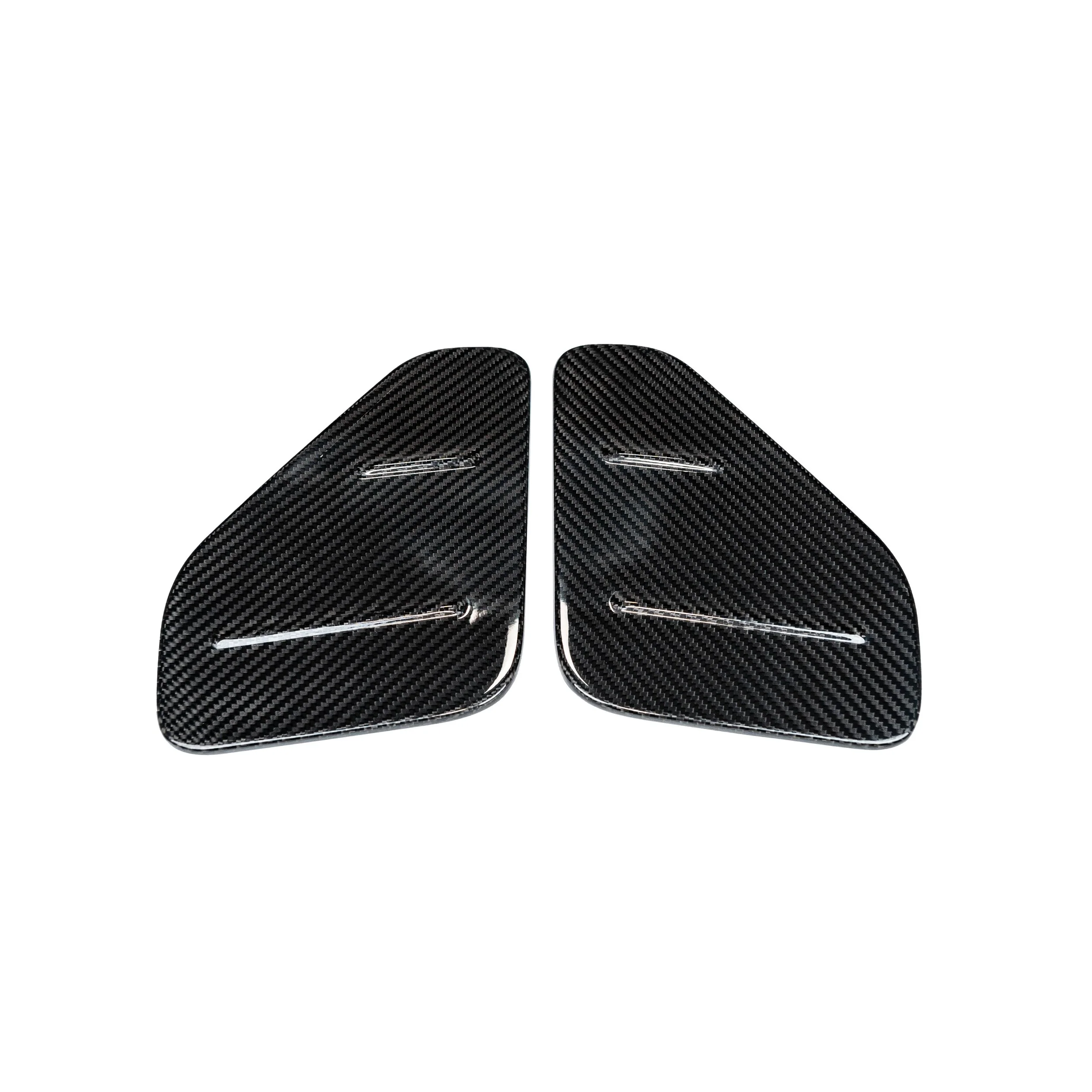 Driven.Media Carbon Fiber Knee Pad Covers - 2022+ Toyota GR86 / Subaru BRZ