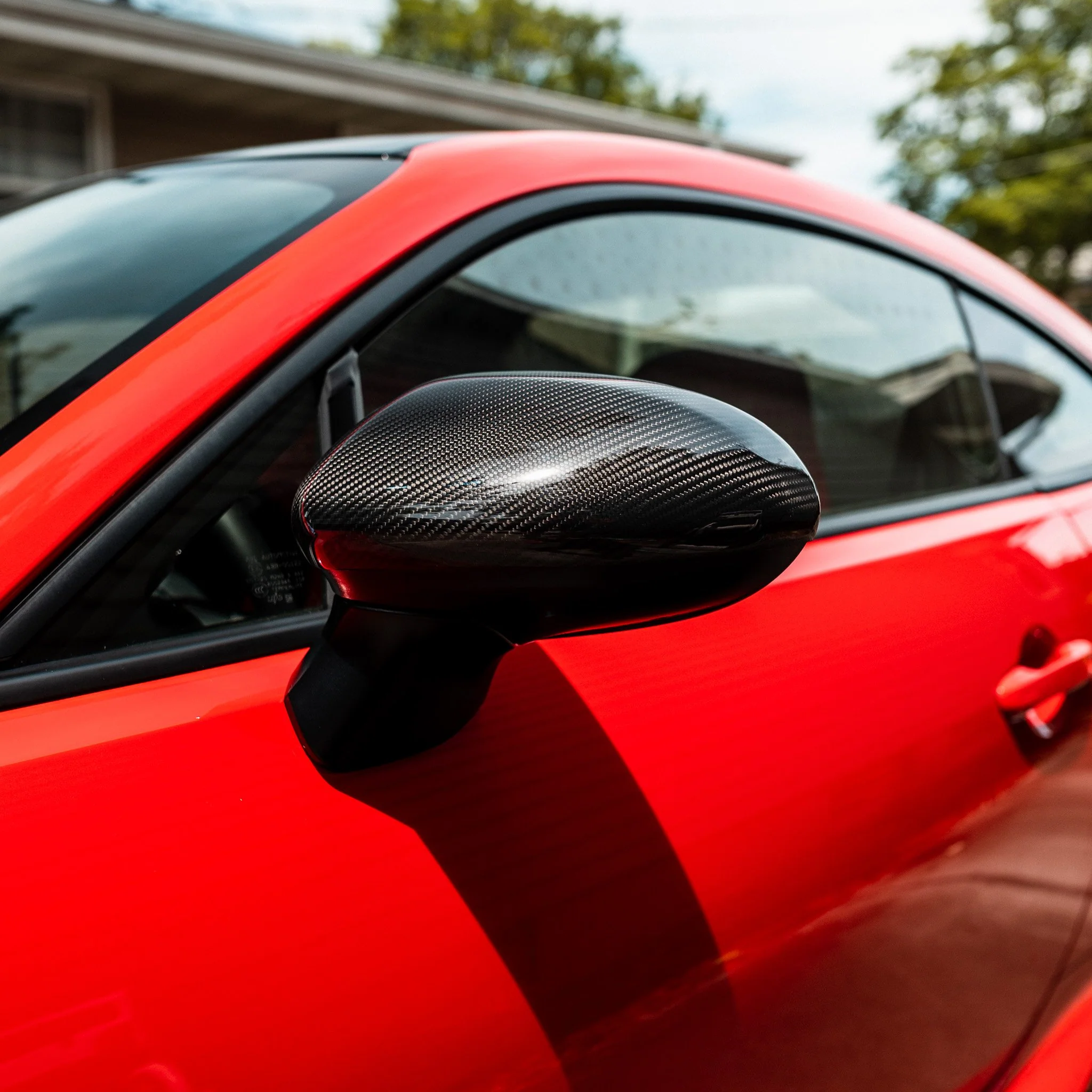 Driven.Media Carbon Fiber Mirror Covers - 2022+ Toyota GR86 / Subaru BRZ - Image 3