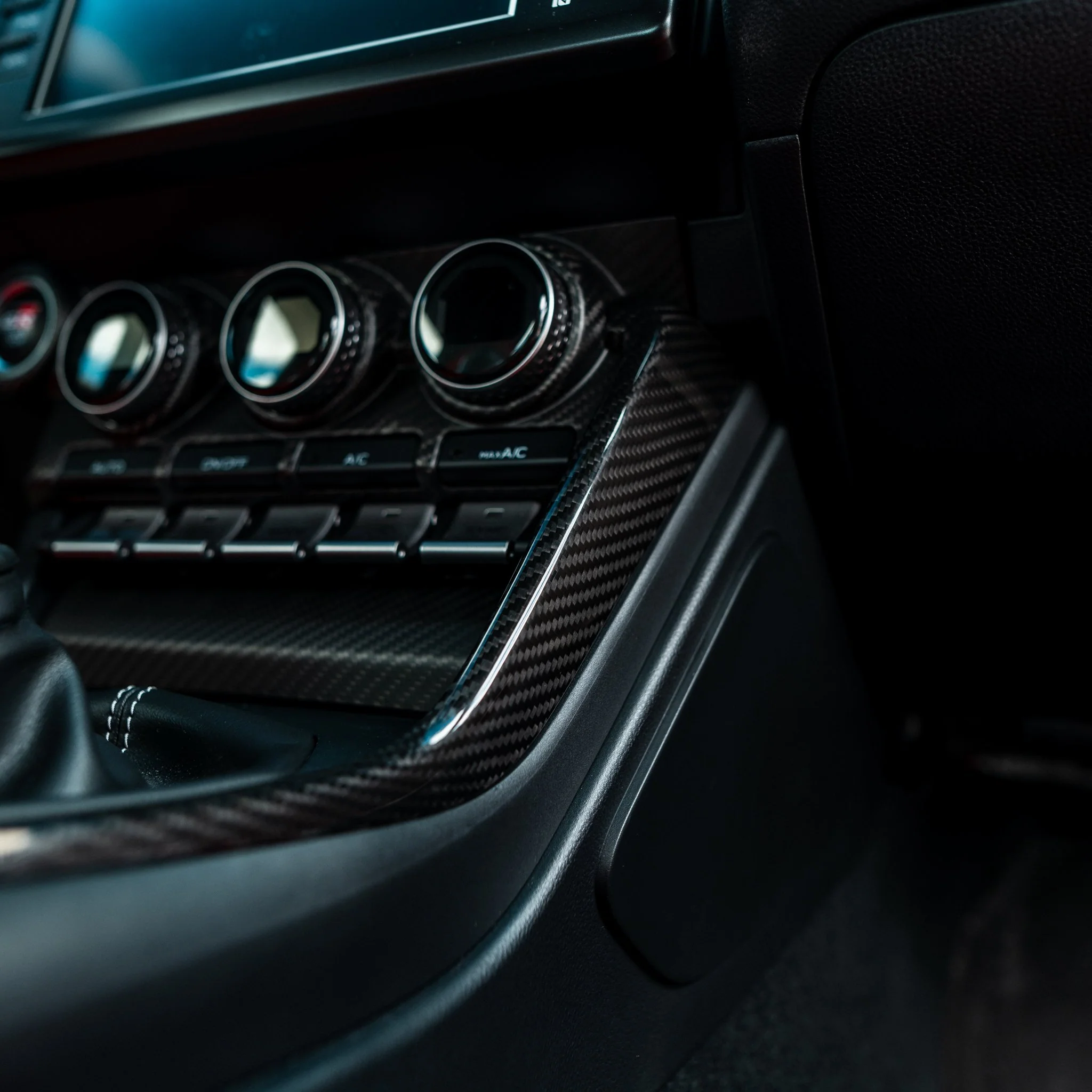 Driven.Media Carbon Fiber Outer Shifter Trim - 2022+ Toyota GR86 / Subaru BRZ - Image 4