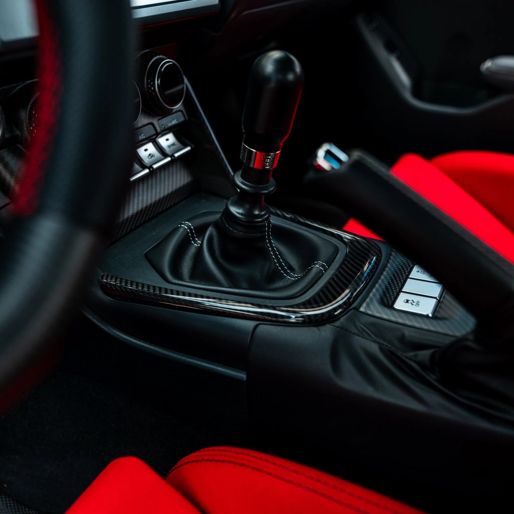 Driven.Media Carbon Fiber Outer Shifter Trim - 2022+ Toyota GR86 / Subaru BRZ - Image 5