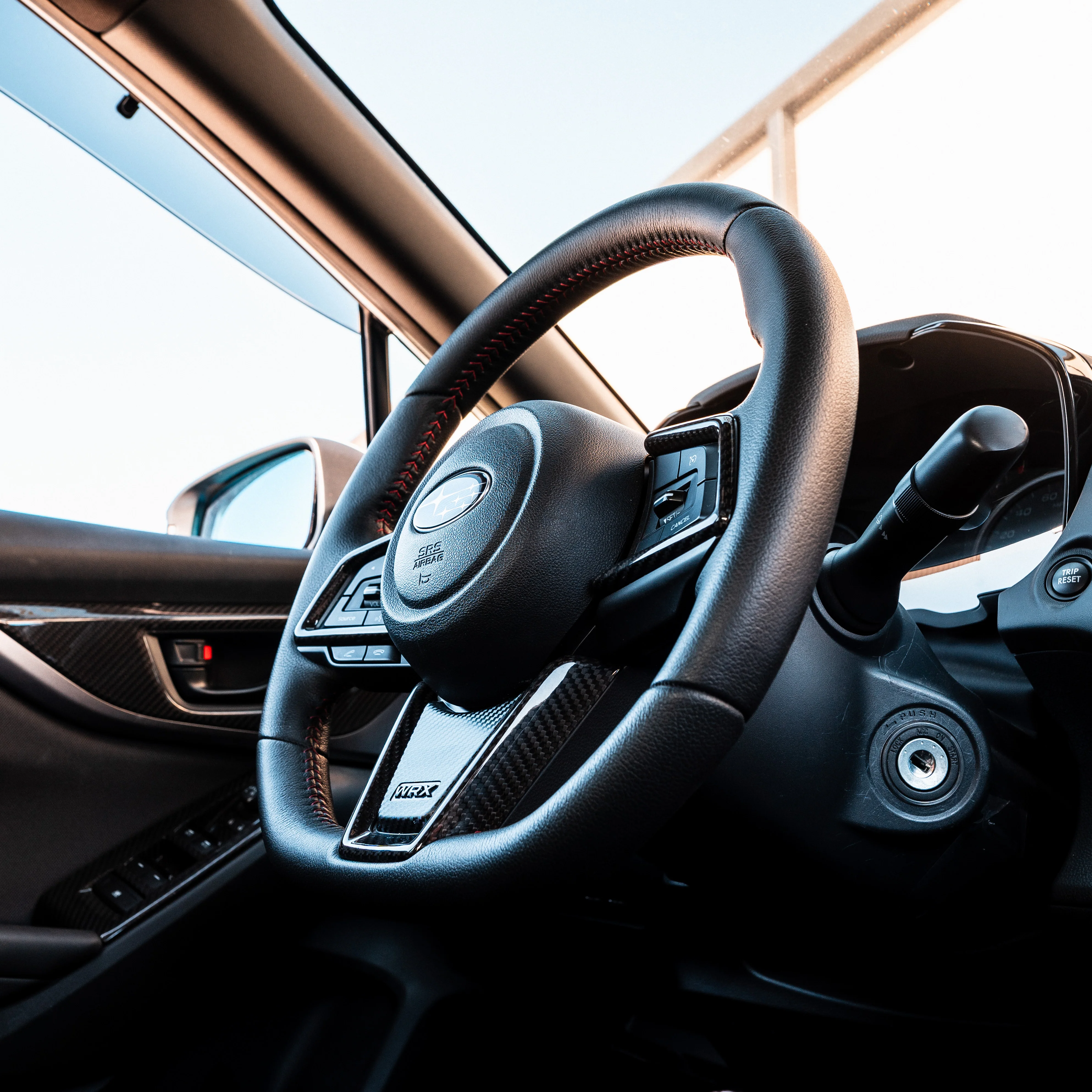 Driven.Media Carbon Fiber Steering Wheel Trim - 2022+ Subaru WRX - Image 9