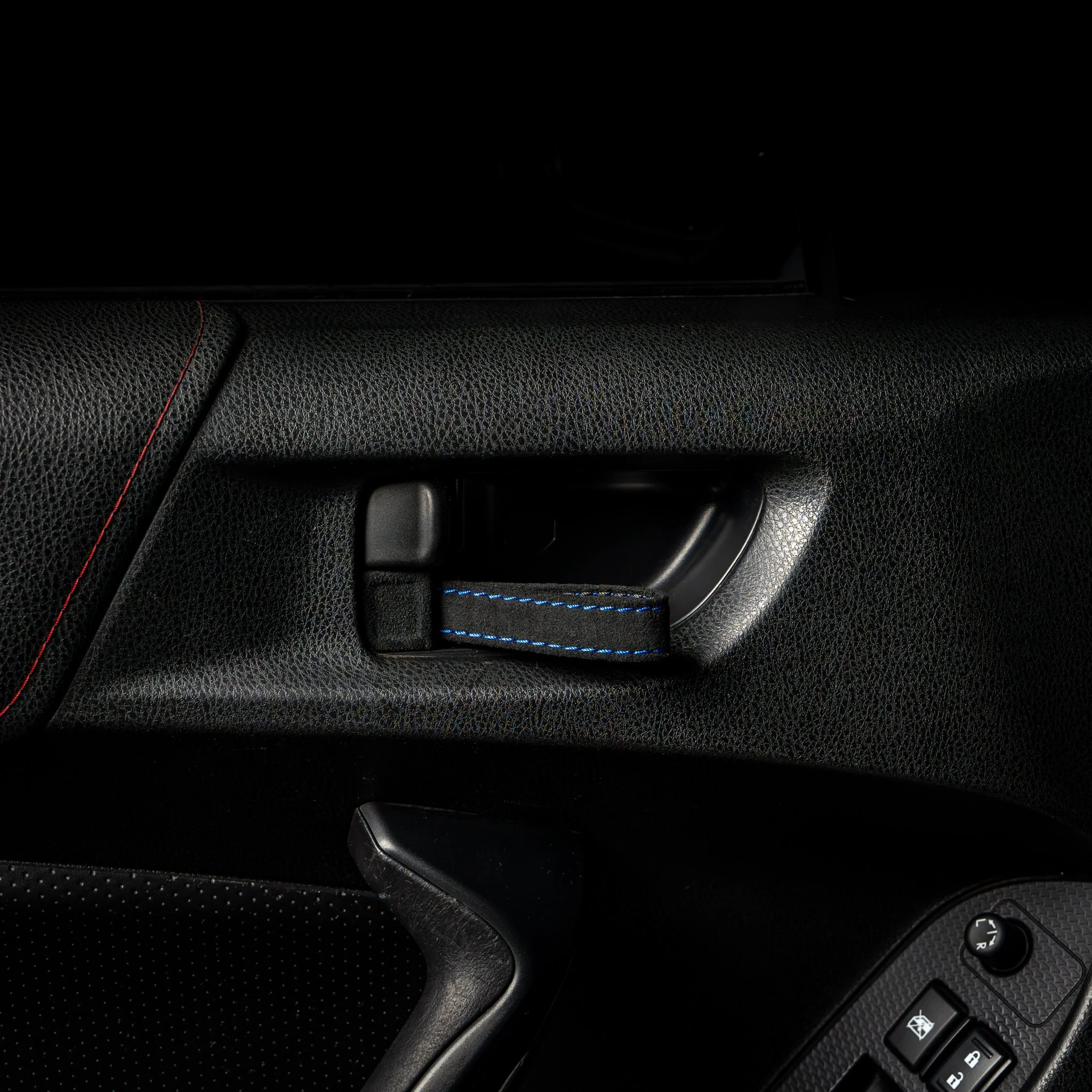 Billetworkz Alcantara Door Pull Strap Kit - 2013-2021 Toyota 86 / Subaru BRZ / 15-21 WRX / STI - Image 11