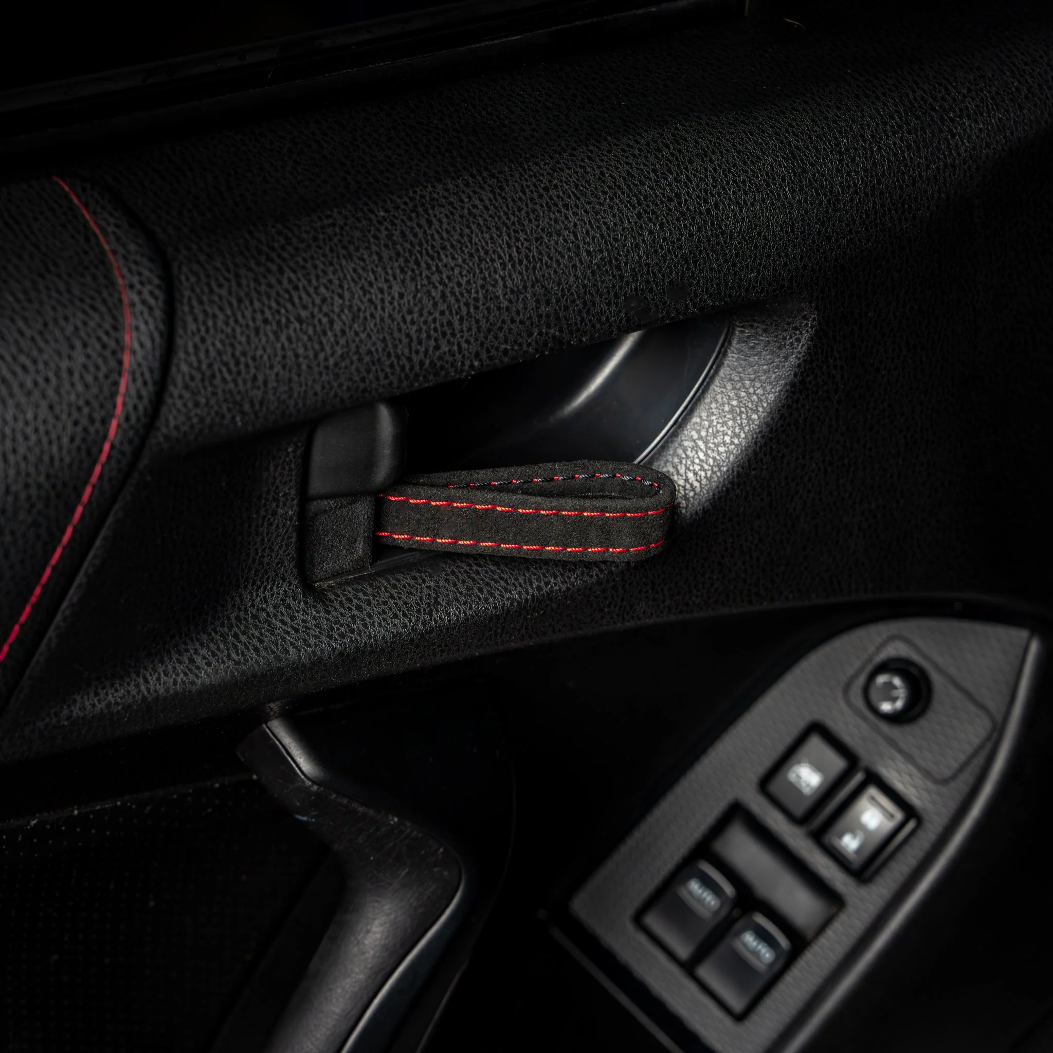 Billetworkz Alcantara Door Pull Strap Kit - 2013-2021 Toyota 86 / Subaru BRZ / 15-21 WRX / STI - Image 3