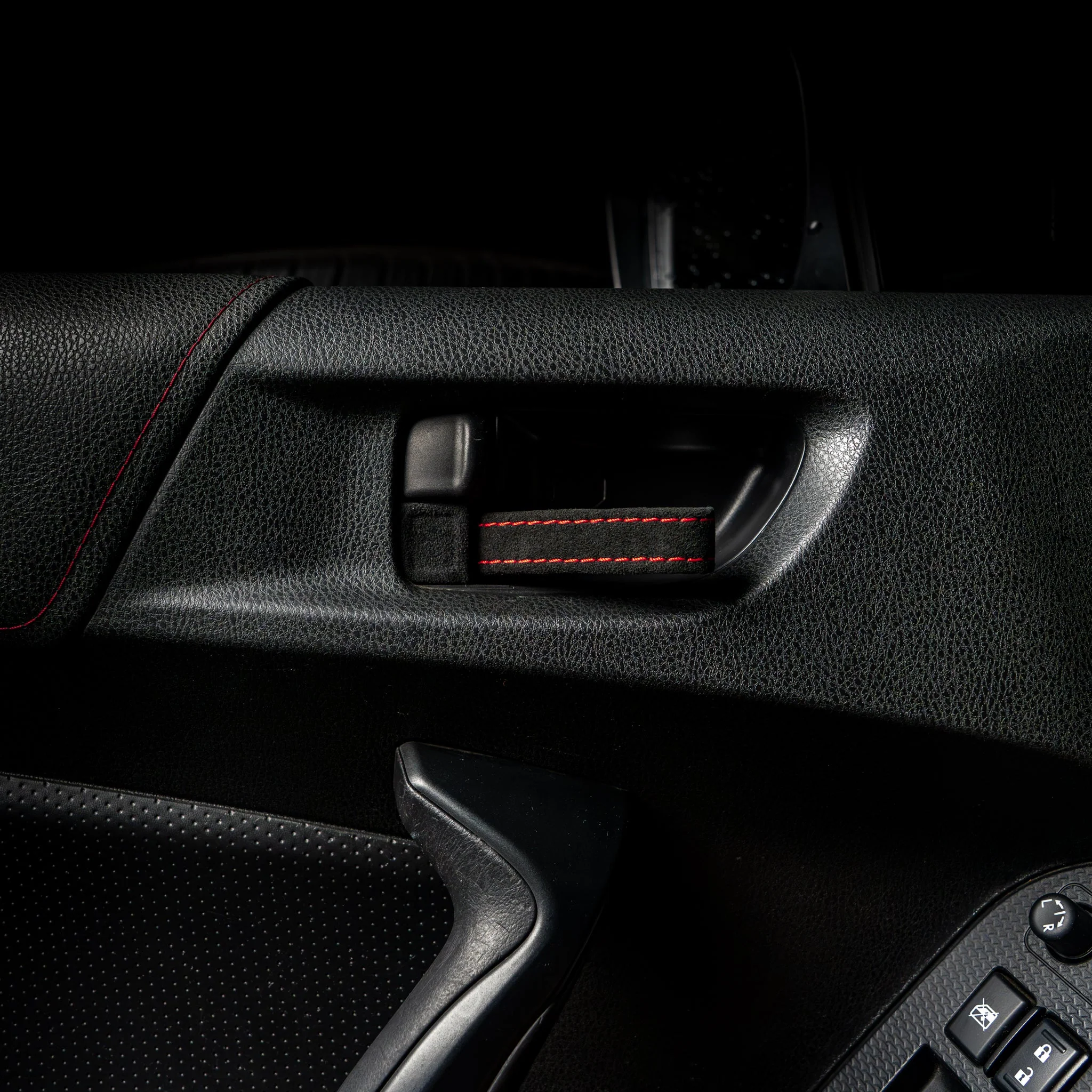 Billetworkz Alcantara Door Pull Strap Kit - 2013-2021 Toyota 86 / Subaru BRZ / 15-21 WRX / STI - Image 4