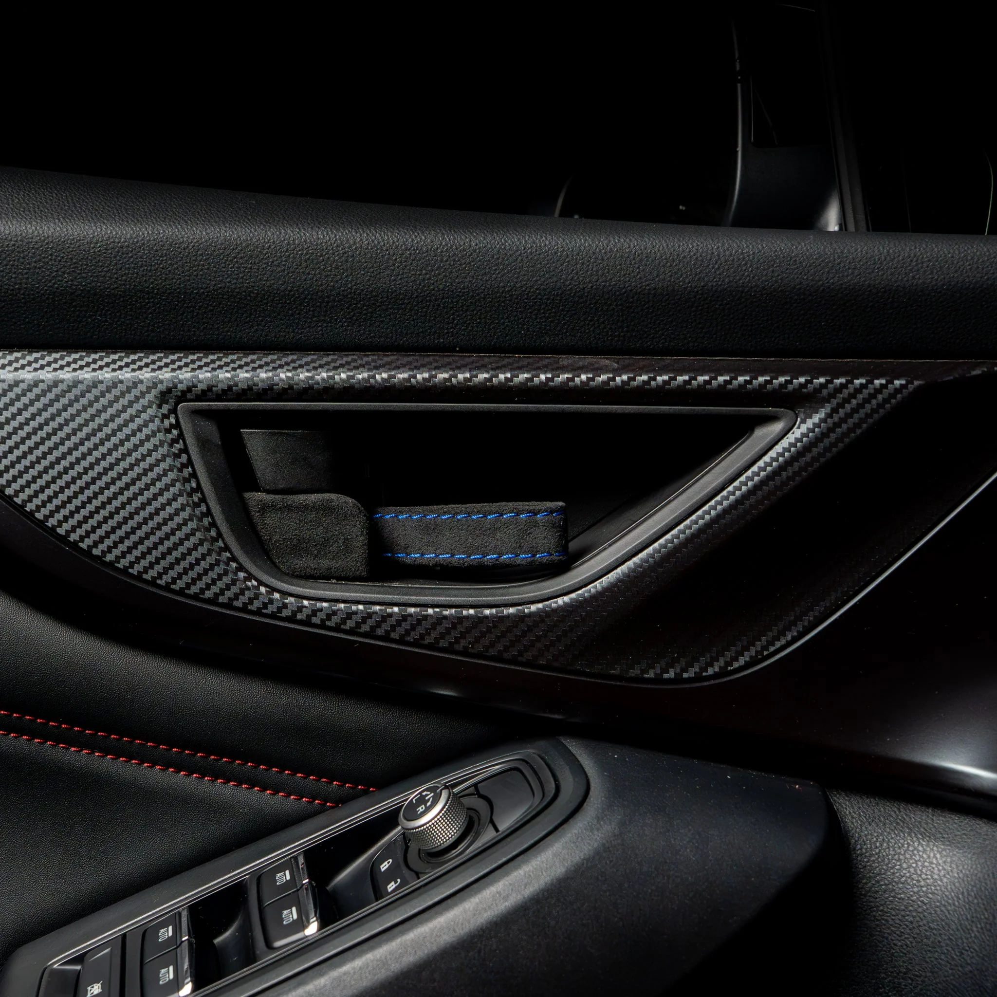 Billetworkz Alcantara Door Pull Strap Kit - 2022+ Subaru WRX / BRZ / Toyota GR86 - Image 18