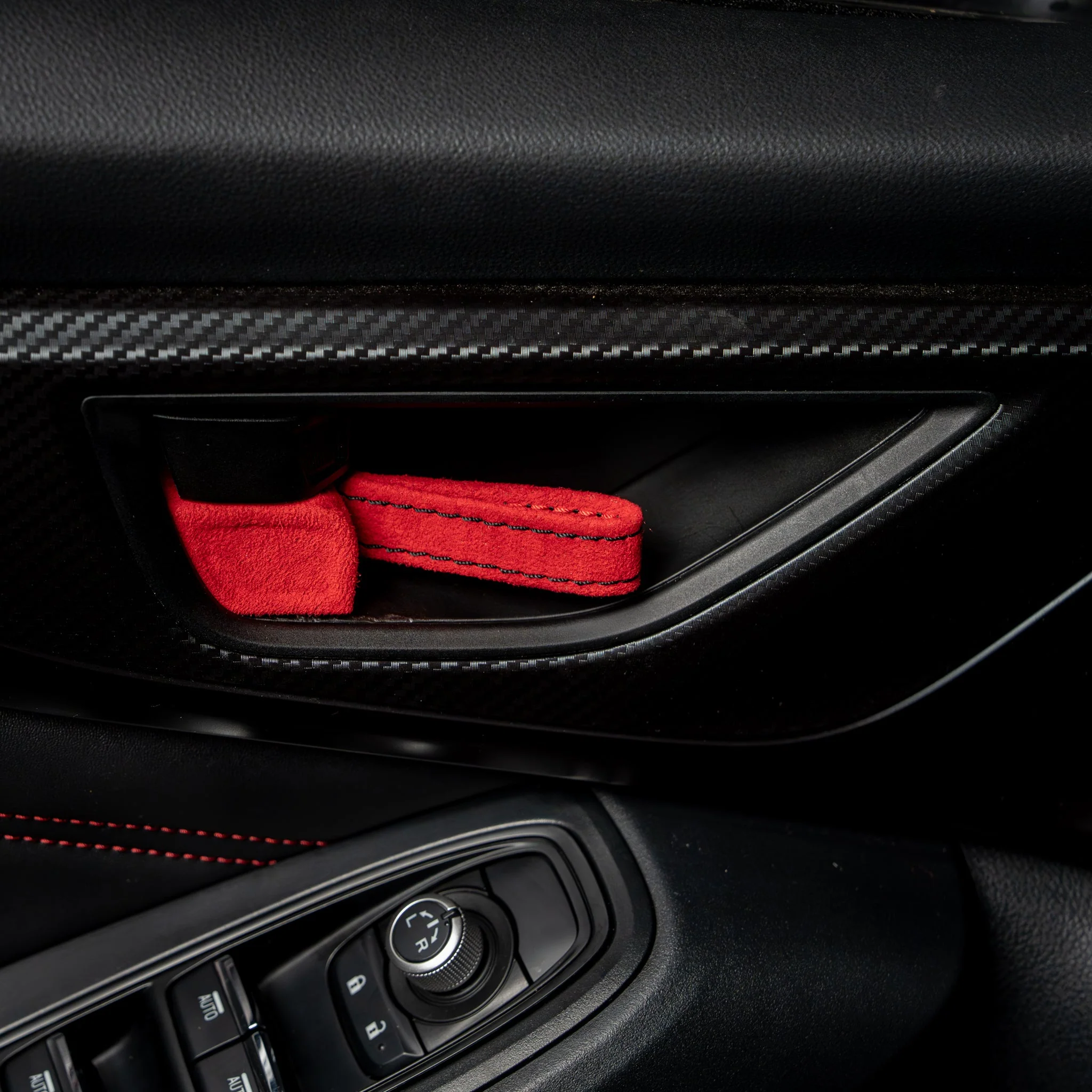 Billetworkz Alcantara Door Pull Strap Kit - 2022+ Subaru WRX / BRZ / Toyota GR86 - Image 26