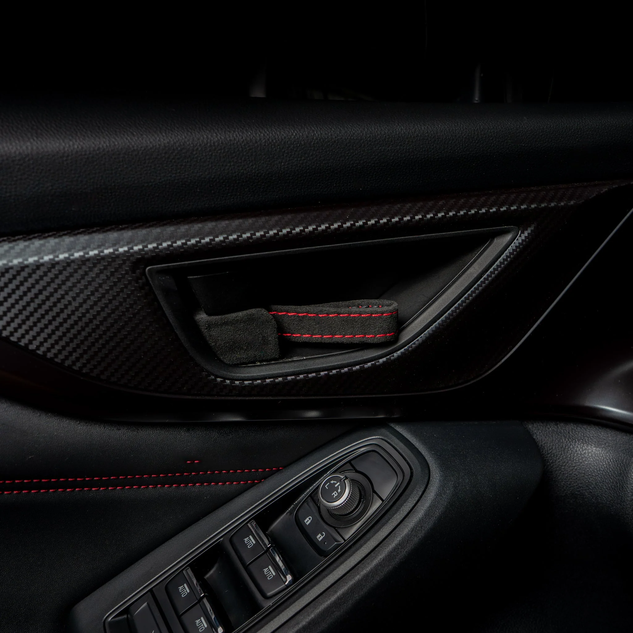 Billetworkz Alcantara Door Pull Strap Kit - 2022+ Subaru WRX / BRZ / Toyota GR86 - Image 28