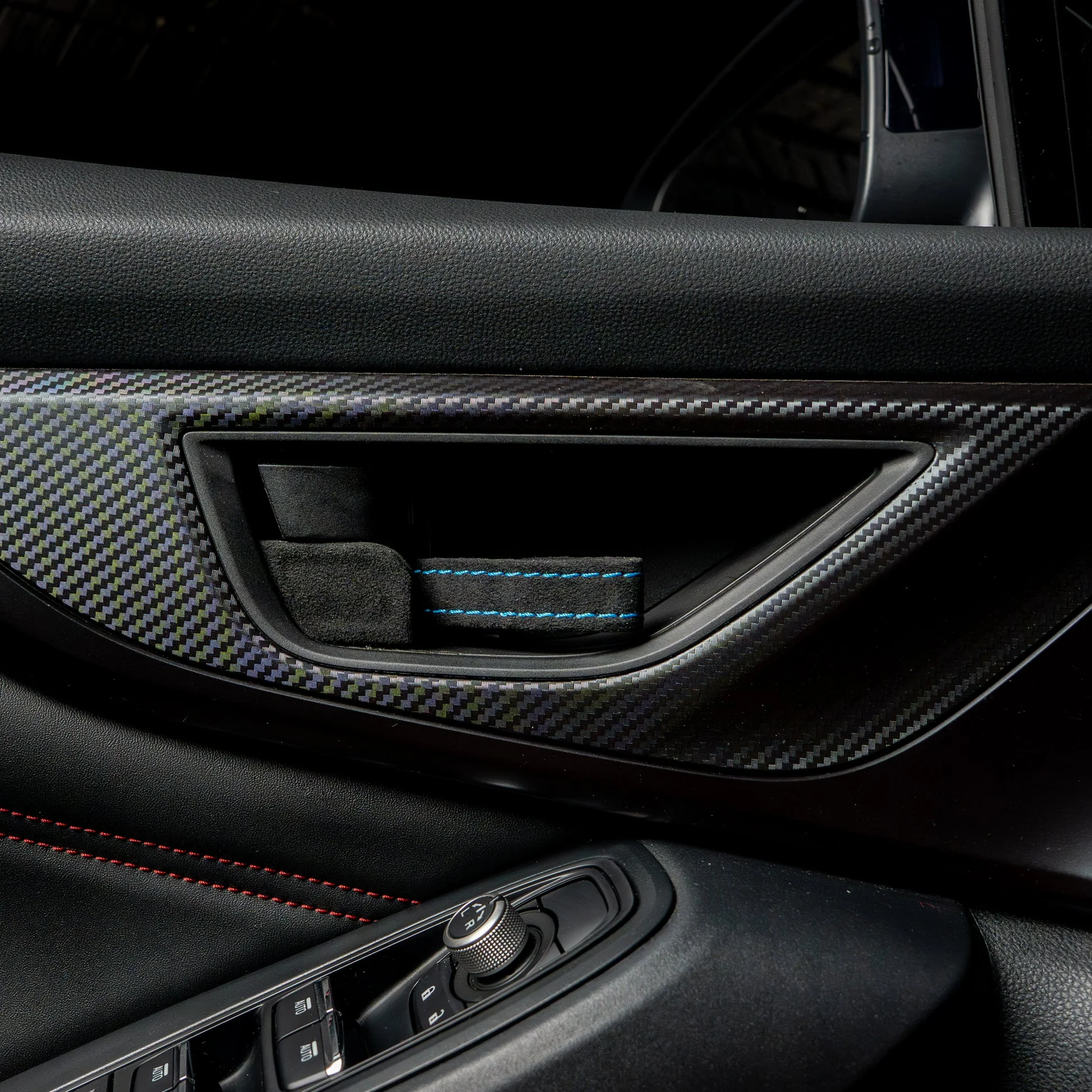Billetworkz Alcantara Door Pull Strap Kit - 2022+ Subaru WRX / BRZ / Toyota GR86 - Image 34