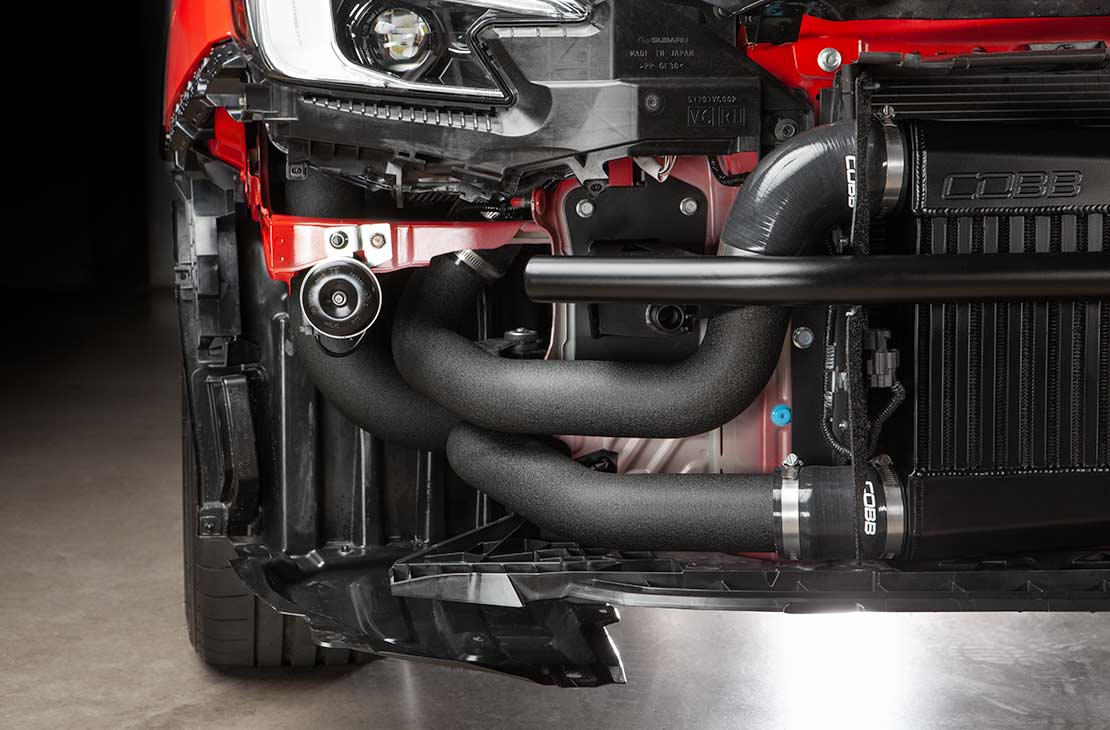 Cobb Front Mount Intercooler Redline Intake Package - 2022+ Subaru WRX - Image 21
