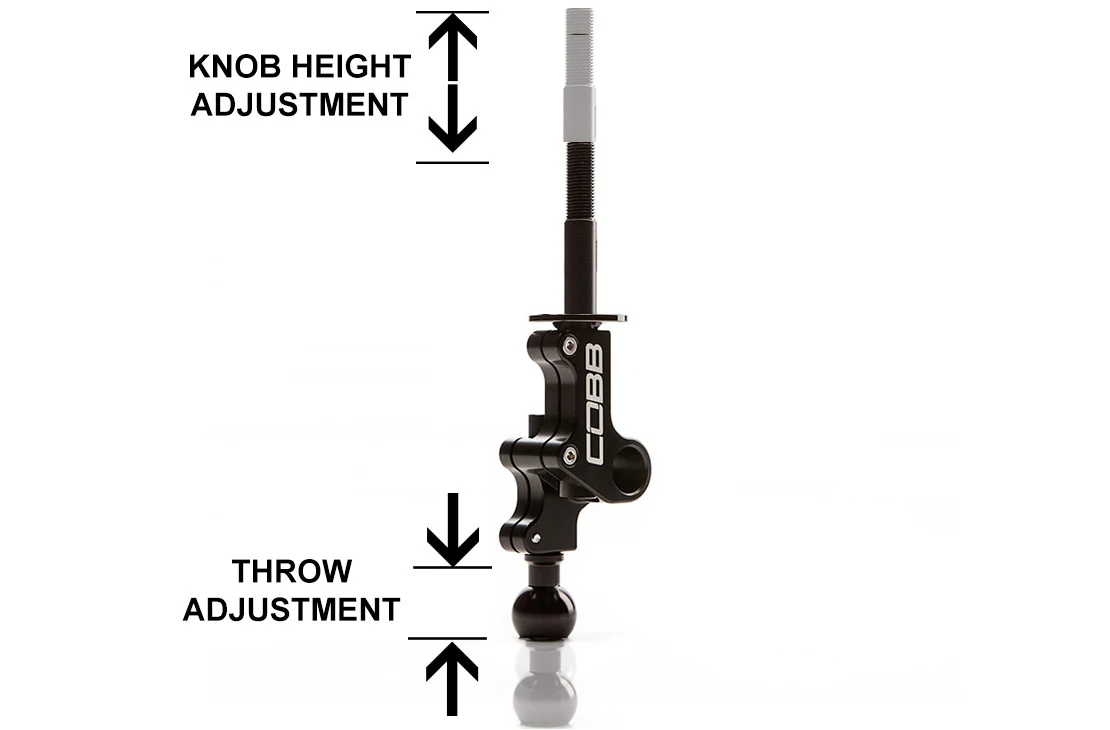 Cobb Subaru 6-Speed Double Adjustable Short Throw Shifter - 2015-2021 Subaru STI - Image 5