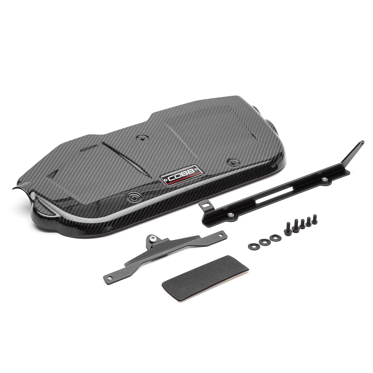 COBB Subaru Redline Carbon Fiber Engine Cover - 2015-2021 Subaru WRX - Image 2