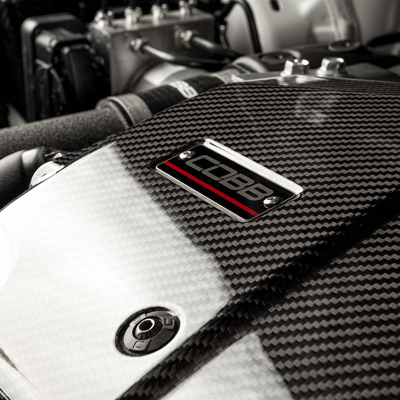COBB Tuning Redline Carbon Fiber Engine Cover - 2022+ Subaru WRX - Image 11