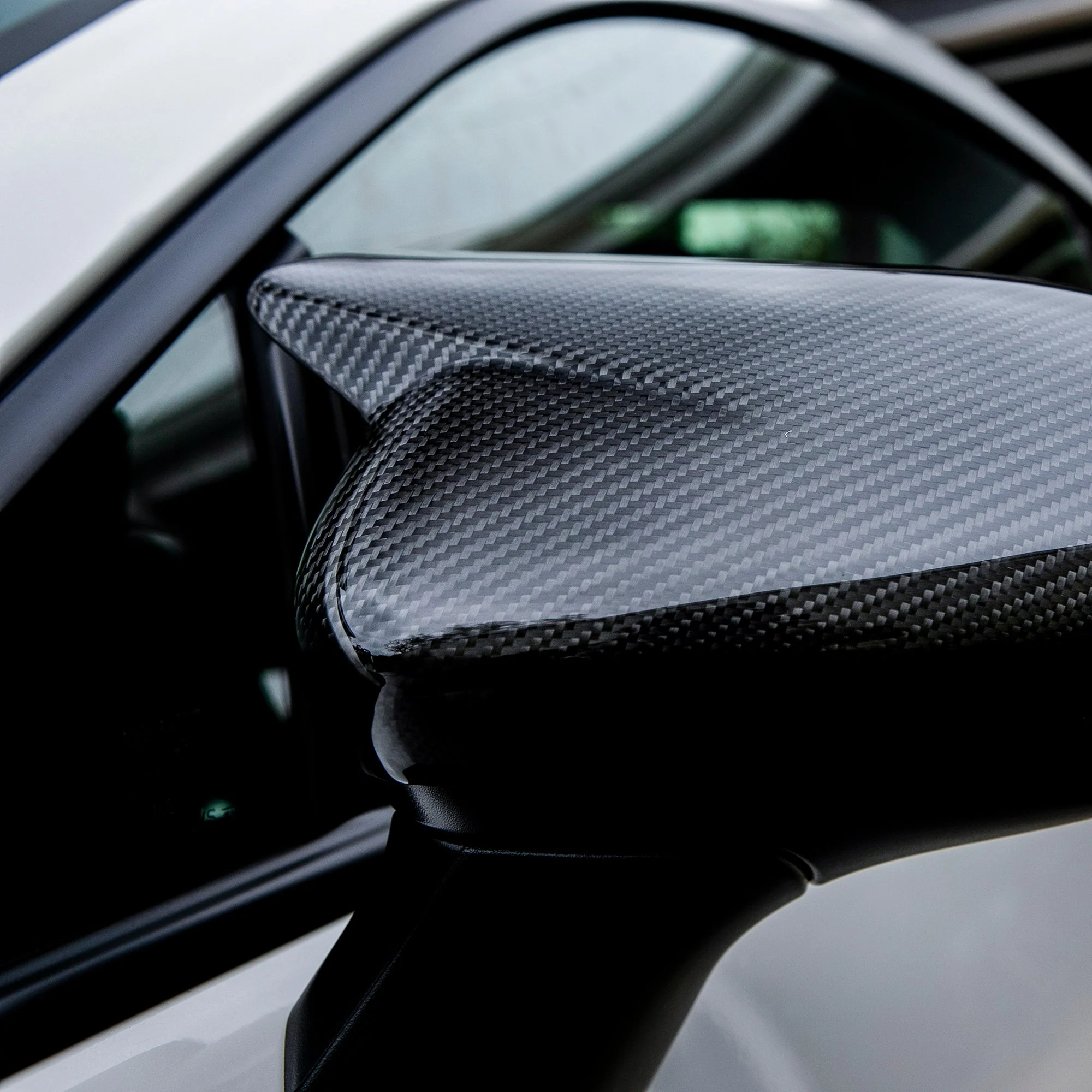 Compressive Tuning Arrowhead Carbon Fiber Mirror Caps - 2022+ Toyota GR86 / Subaru BRZ - Image 9