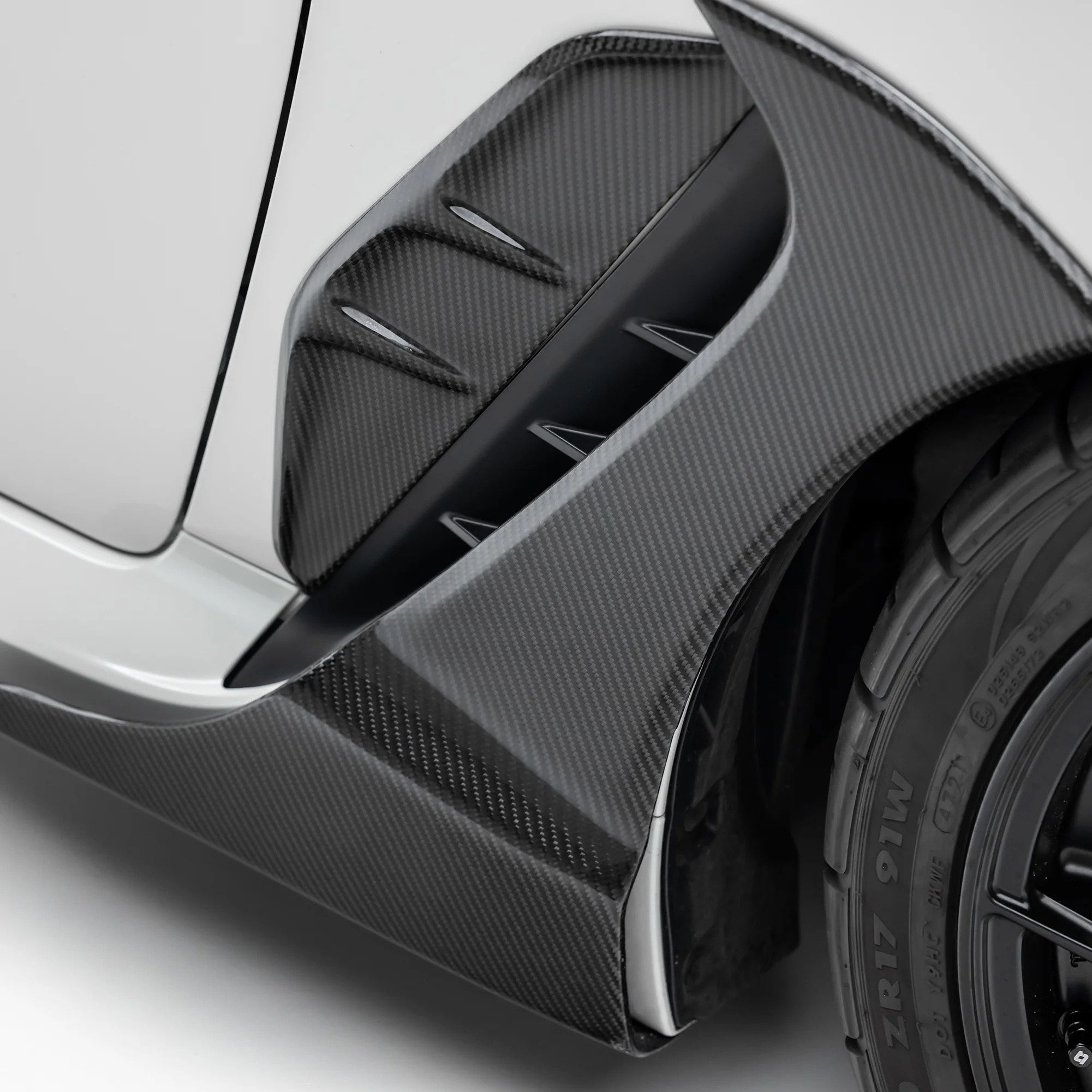 Compressive Tuning Black Series - 2-Piece Carbon Fiber Fender Expansion Kit - 2022+ Subaru BRZ / Toyota GR86