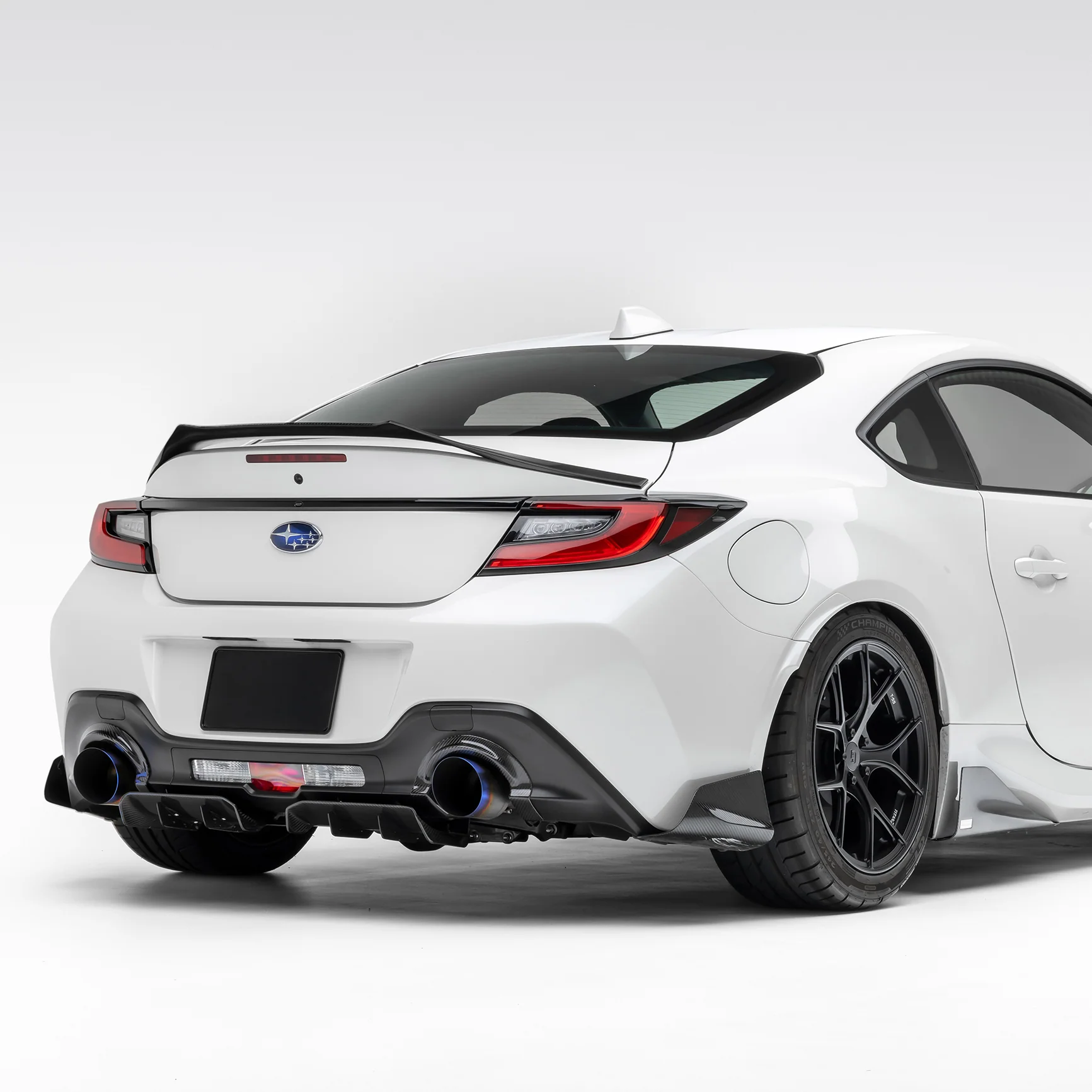 Compressive Tuning - Carbon Fiber Rear Spats - 2022+ Subaru BRZ / Toyota GR86 - Image 2