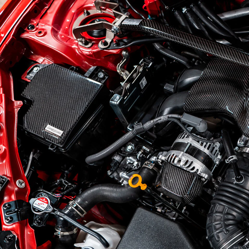 Compressive Tuning EngineArt Carbon Fiber Fuse Box Cover - 2022+ Subaru BRZ / Toyota GR86 - Image 3