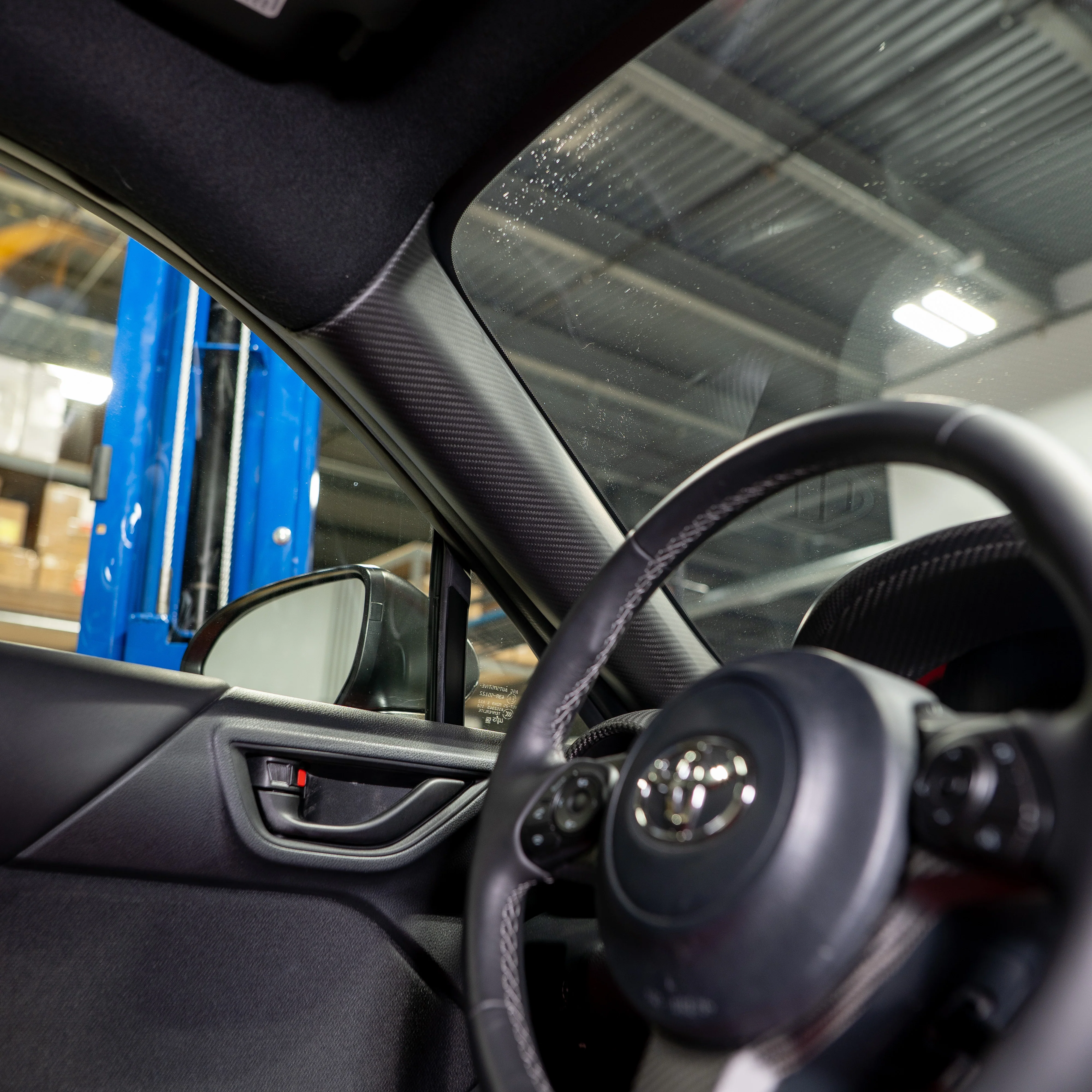 Driven.Media Carbon Fiber A Pillar Covers - 2022+ Toyota GR86 / Subaru BRZ - Image 6