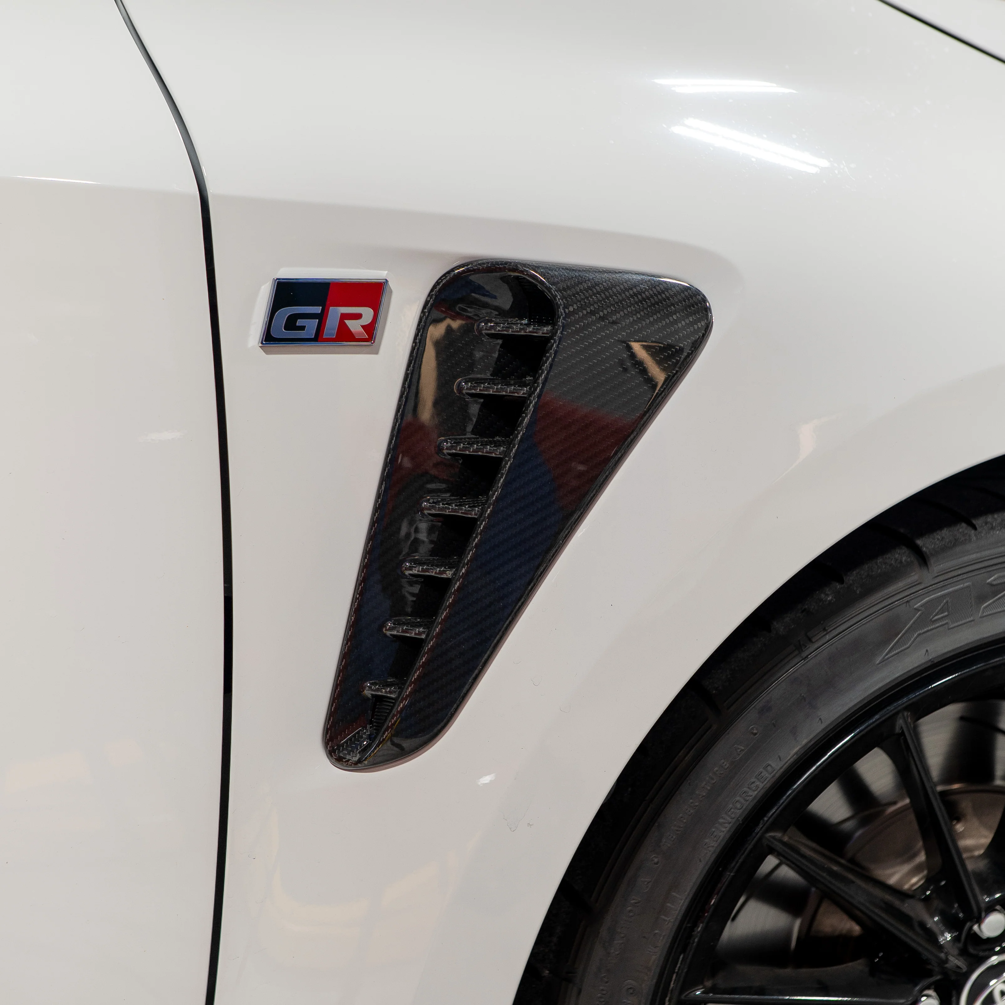 Driven.Media Carbon Fiber Exterior Fender Side Vent Covers - 2023+ Toyota GR Corolla - Image 3