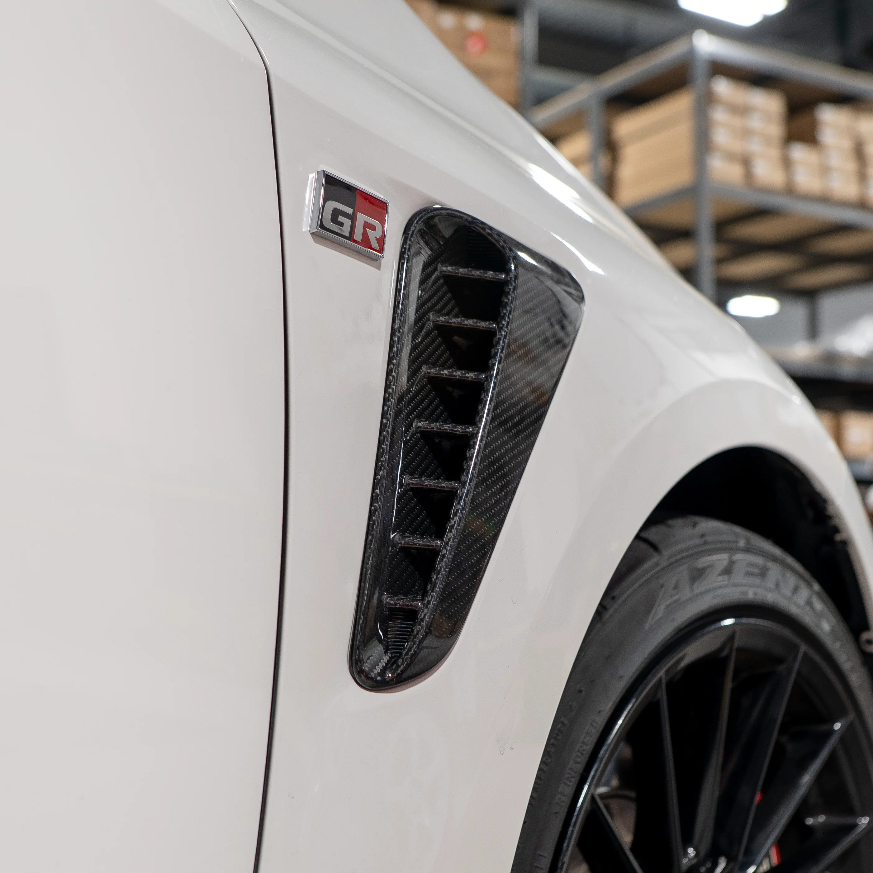 Driven.Media Carbon Fiber Exterior Fender Side Vent Covers - 2023+ Toyota GR Corolla - Image 4