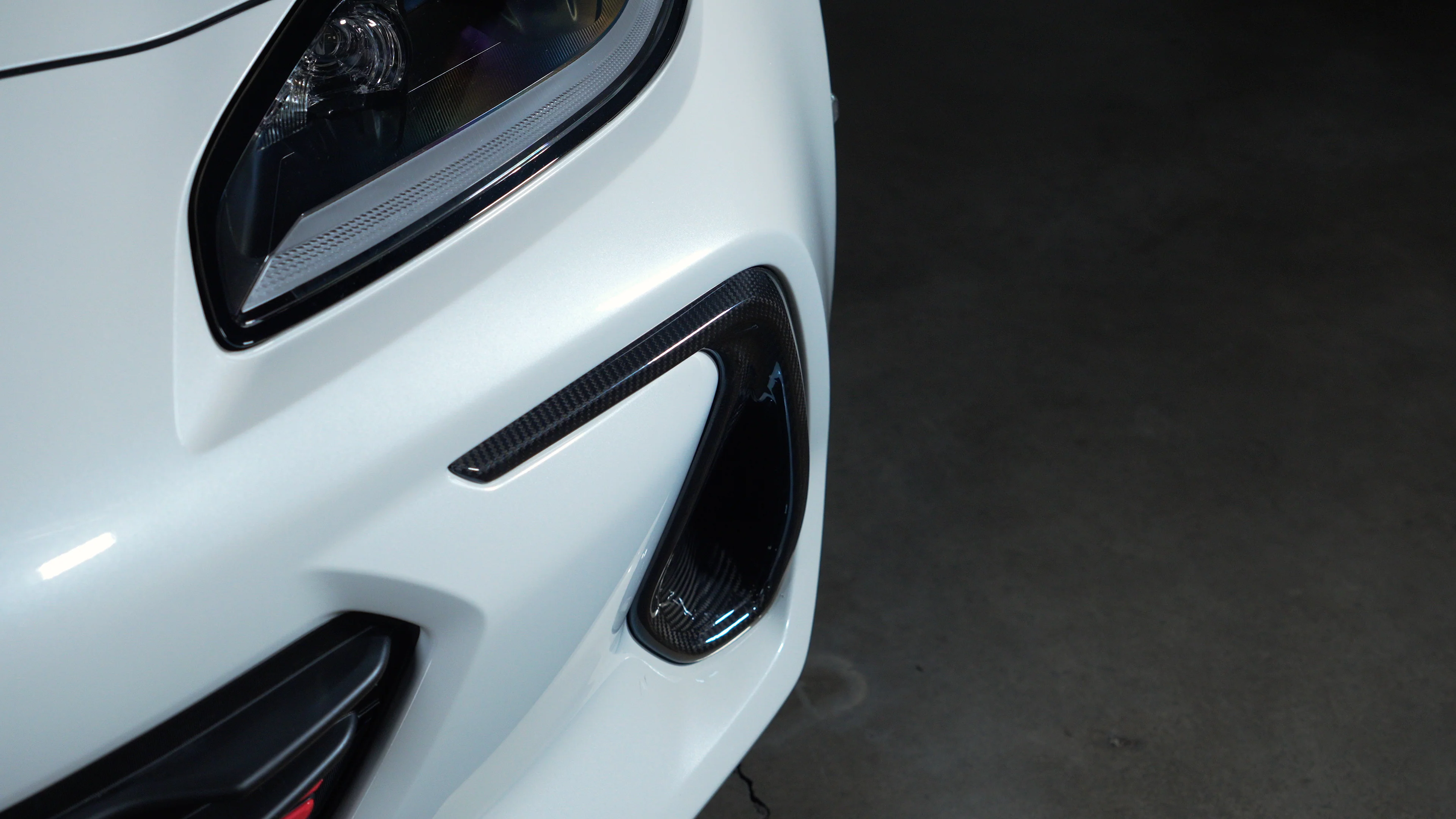 Driven Media Carbon Fiber Front Bumper Bezel Covers - 2022+ Subaru BRZ - Image 3