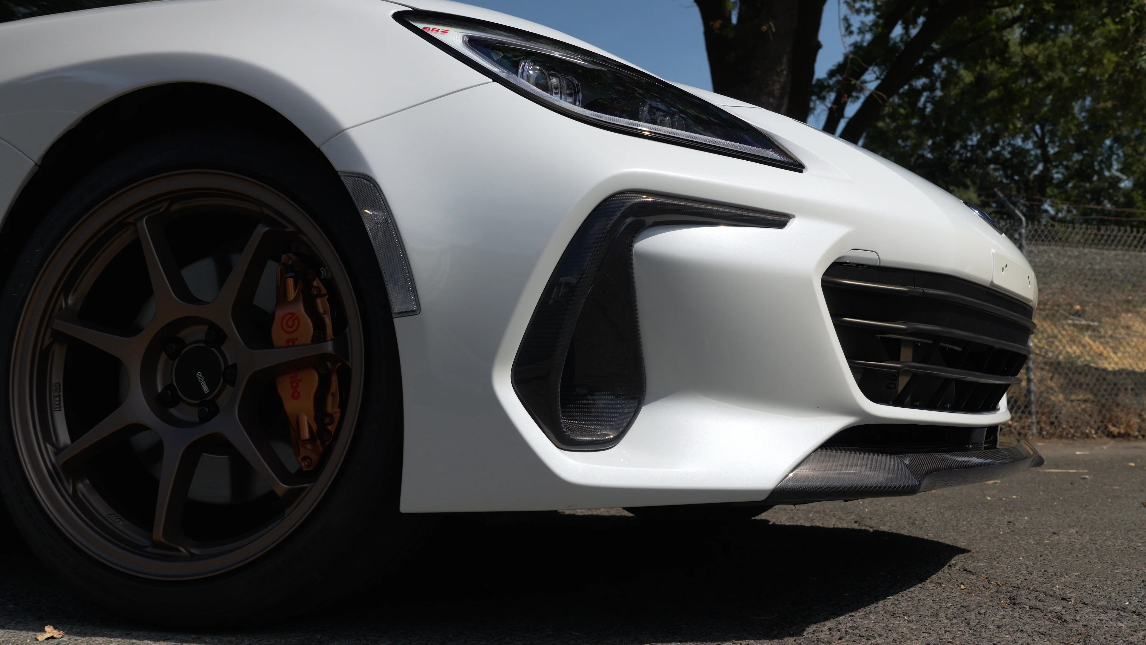 Driven Media Carbon Fiber Front Bumper Bezel Covers - 2022+ Subaru BRZ - Image 4