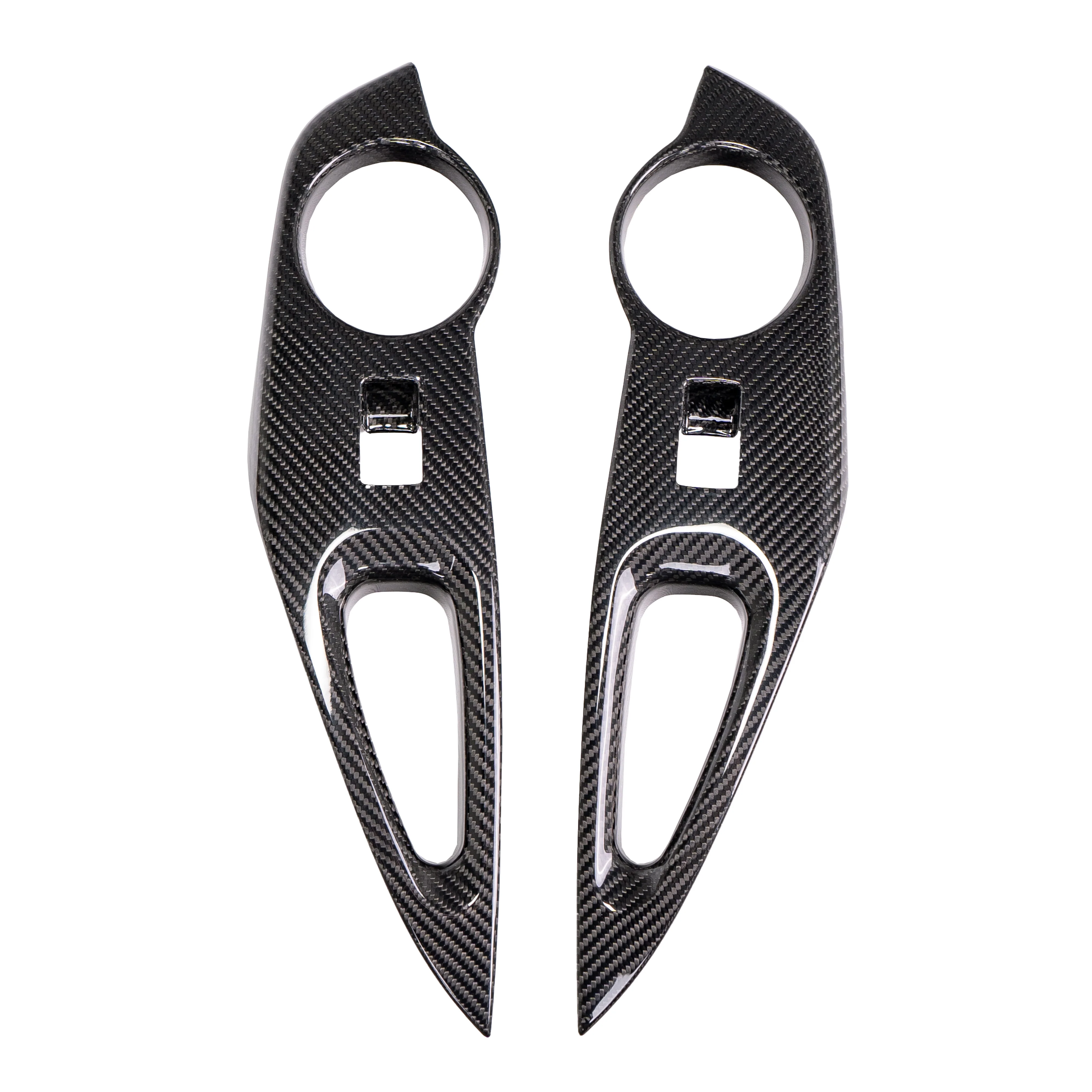 Driven.Media Carbon Fiber Rear Window Switch Panels -  2023+ Toyota GR Corolla - Image 4