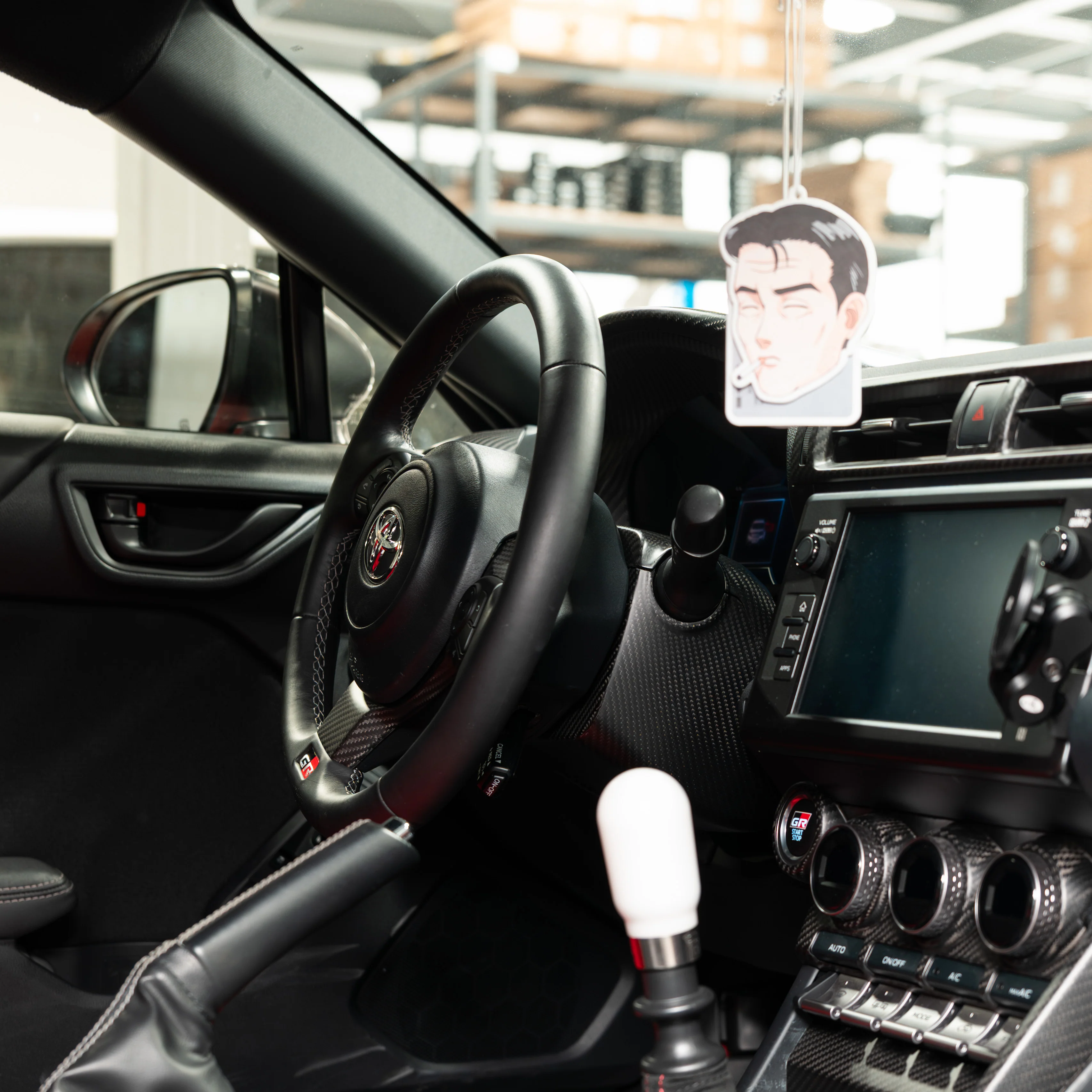 Driven Media Carbon Fiber Steering Wheel Column - 2022+ Toyota GR86 / Subaru BRZ - Image 3