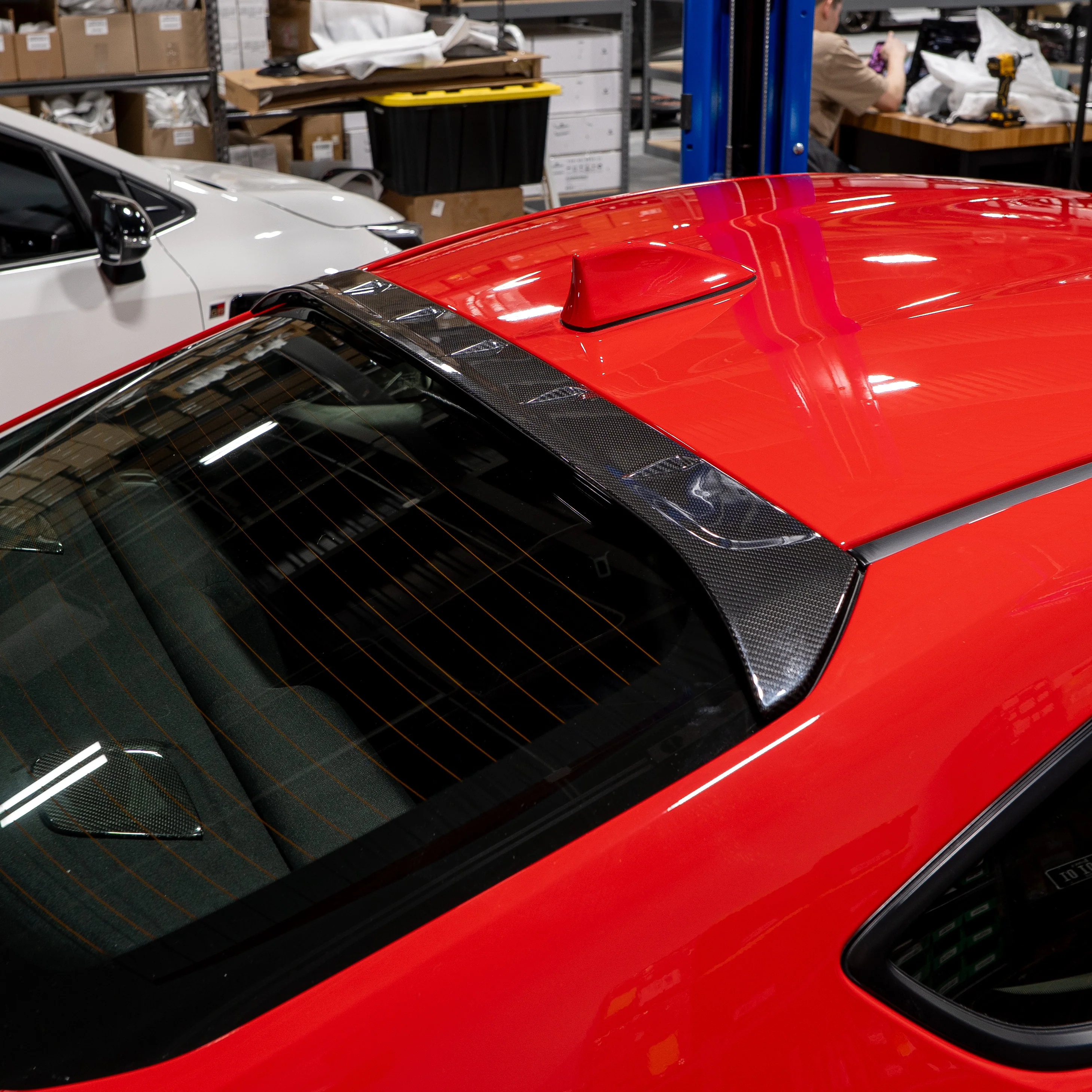 Driven.Media Carbon Fiber V-Spec Roof Spoiler - 2022+ Toyota GR86 / Subaru BRZ - Image 5