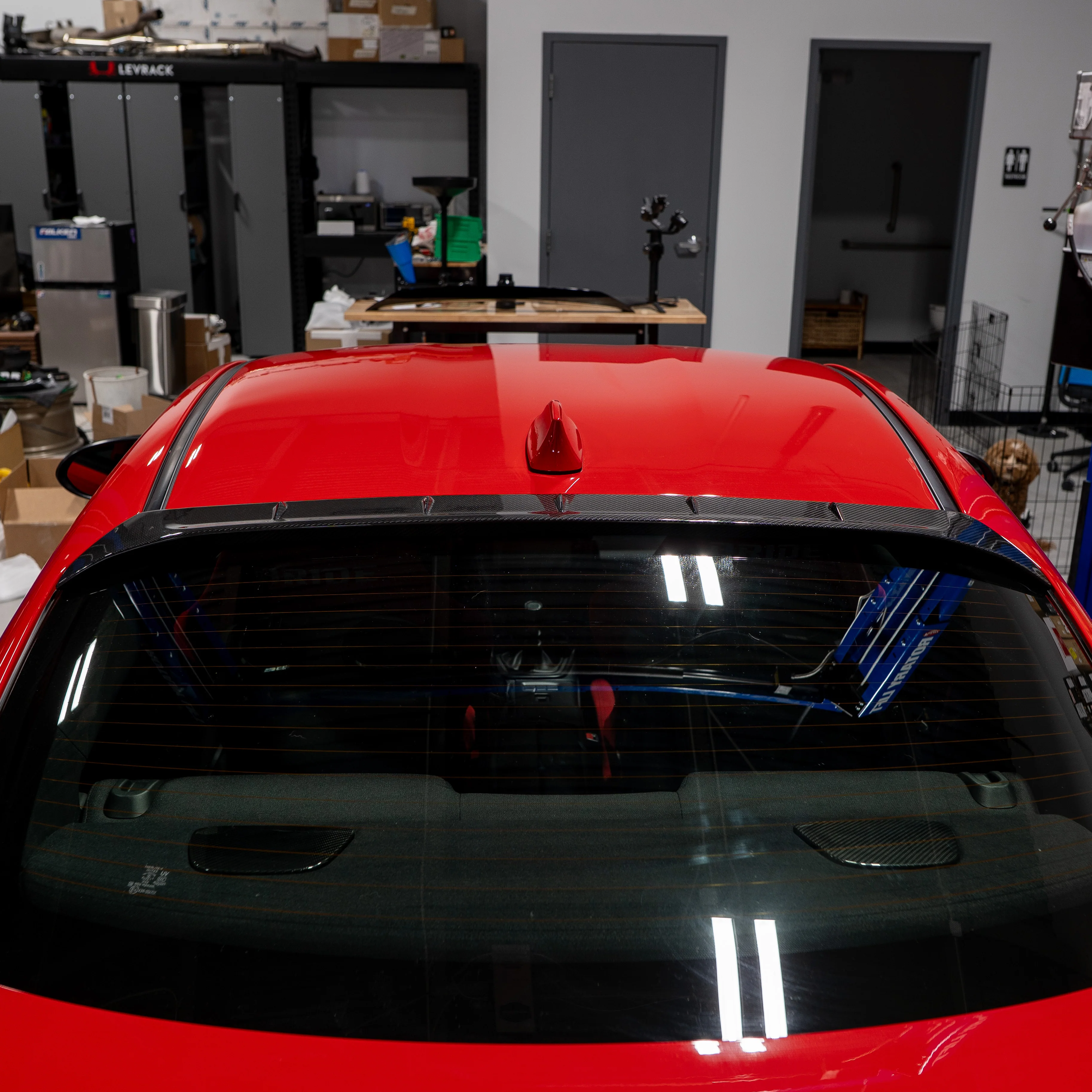 Driven.Media Carbon Fiber V-Spec Roof Spoiler - 2022+ Toyota GR86 / Subaru BRZ - Image 7