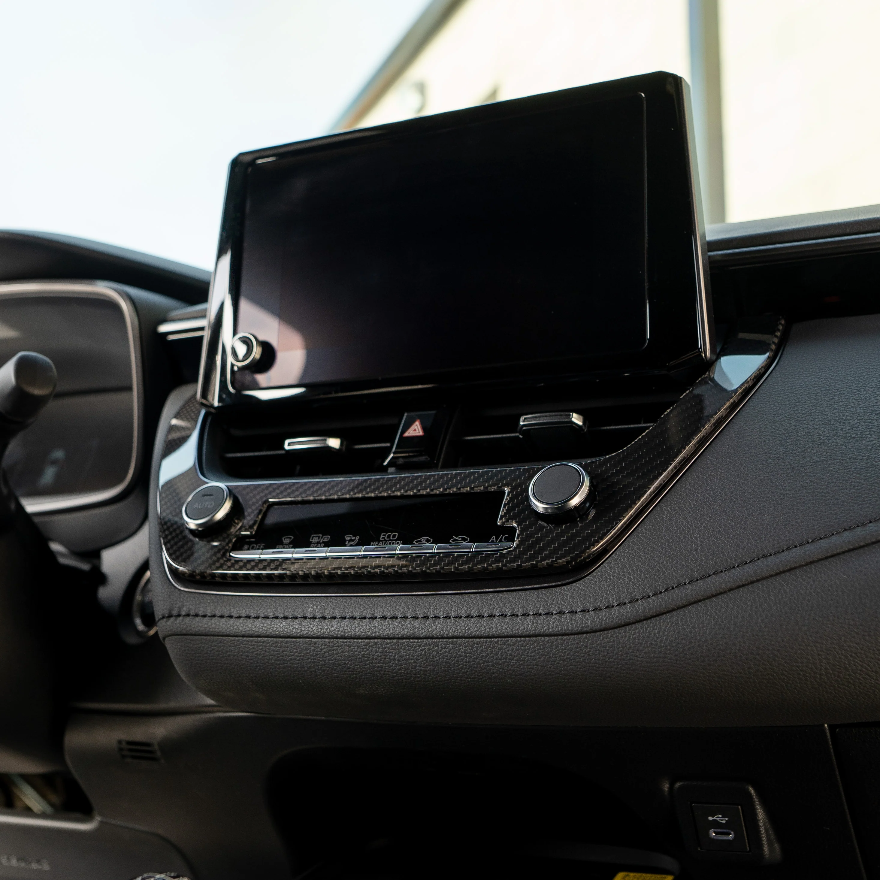 Driven.Media AC Knob Panel Cover - 2023-2024 Toyota GR Corolla - Image 3
