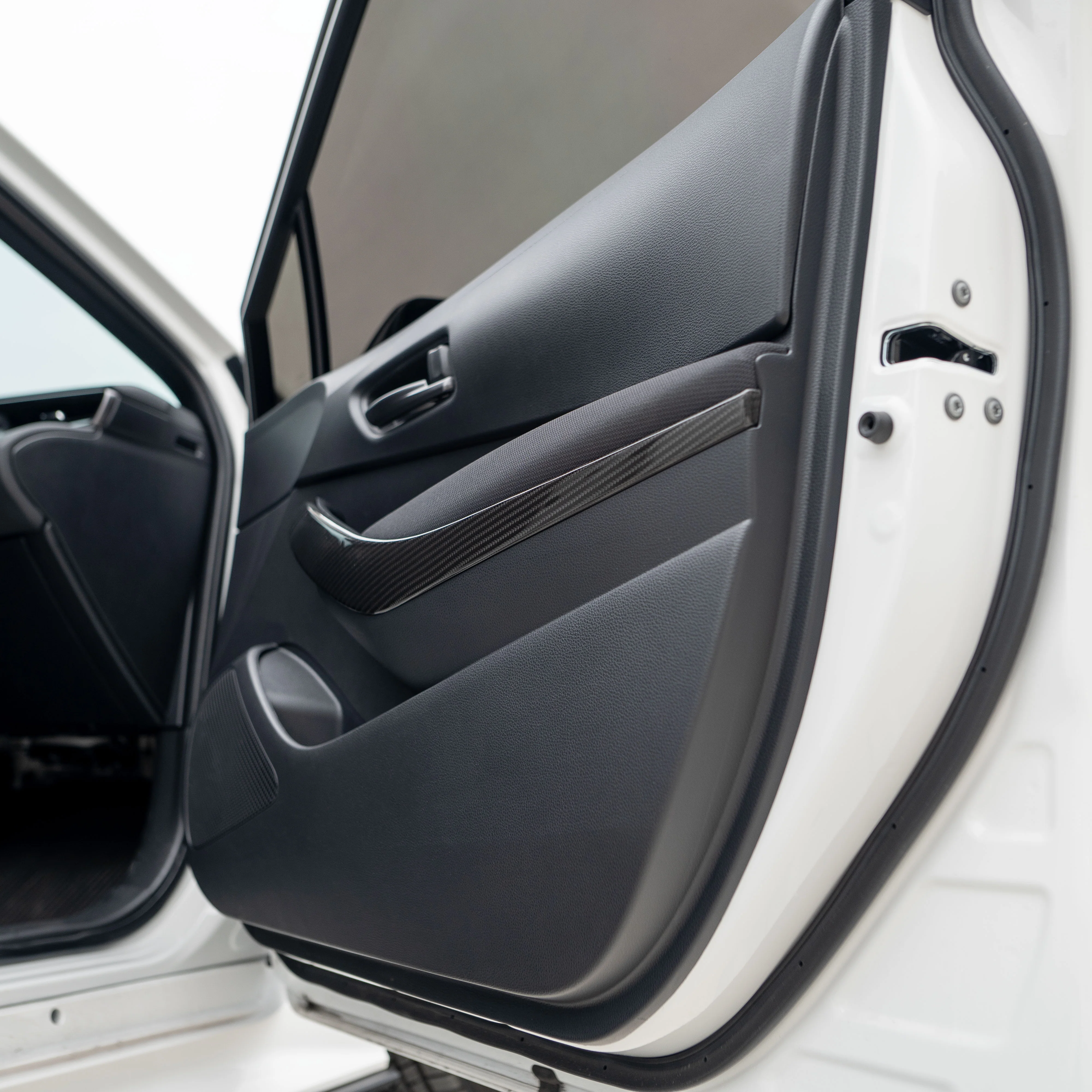 Driven.Media Carbon Fiber Front Inner Door Handle Covers - 2023+ Toyota GR Corolla - Image 5