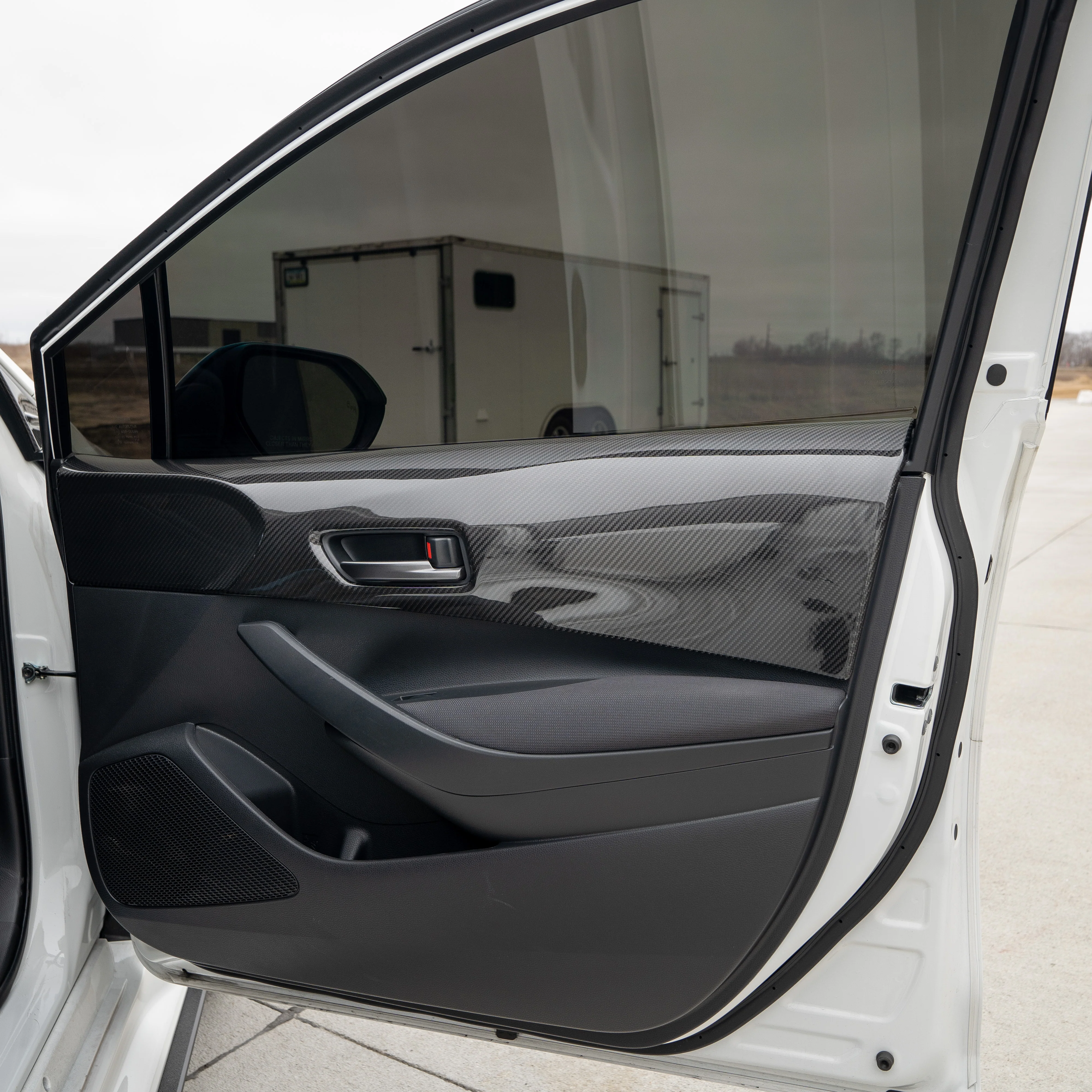 Driven.Media Carbon Fiber Front Upper Door Trim - 2023+ Toyota GR Corolla - Image 4