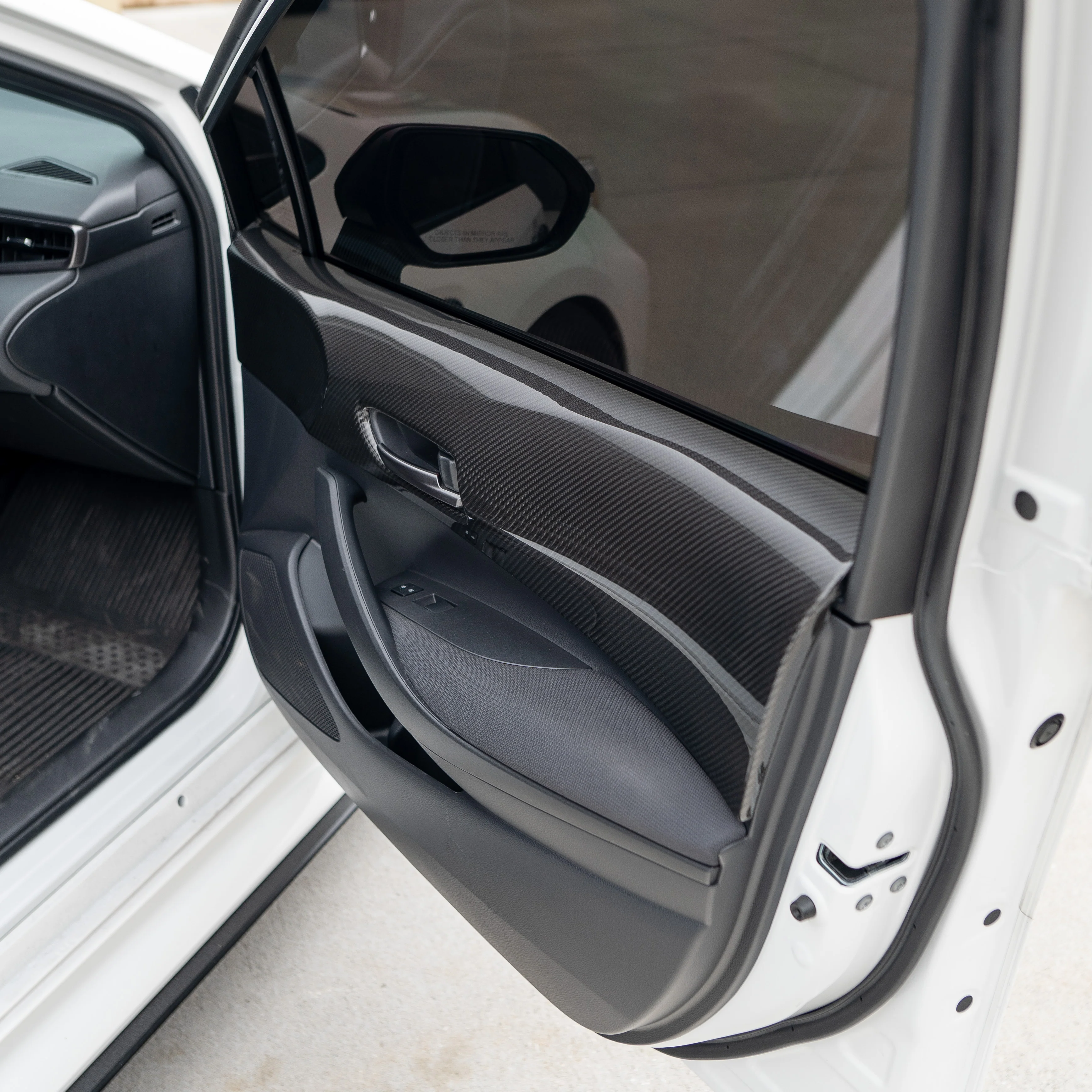 Driven.Media Carbon Fiber Front Upper Door Trim - 2023+ Toyota GR Corolla - Image 6