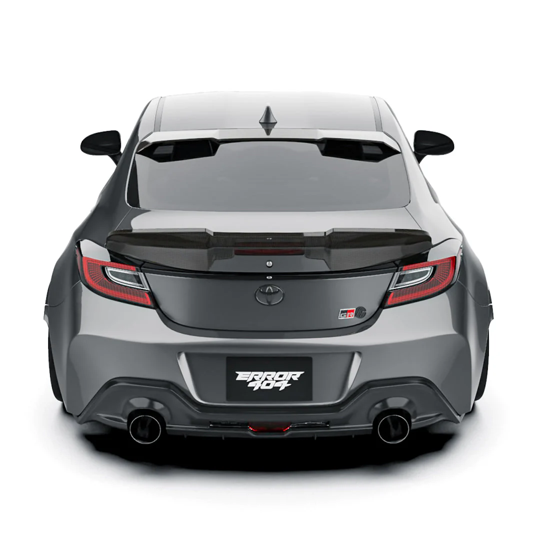 Error 404 Carbon Fiber Rear Window Visor - 2022+ Subaru BRZ / Toyota GR86 - Image 4