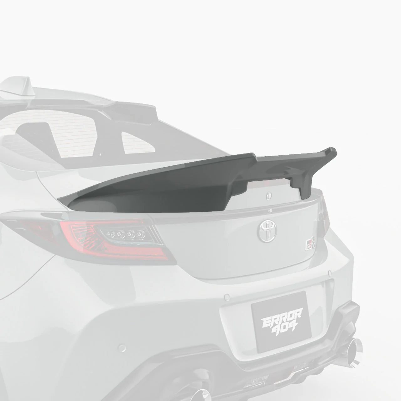 Error 404 Carbon Fiber Trunk Spoiler - 2022+ Subaru BRZ / Toyota GR86