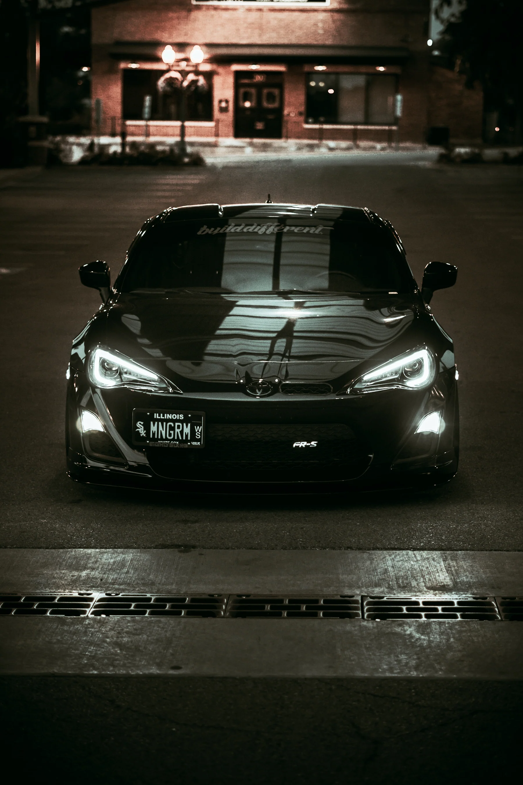 Lit Logos FRS Grill Badge - 2013-2016 Scion FR-S - Image 3