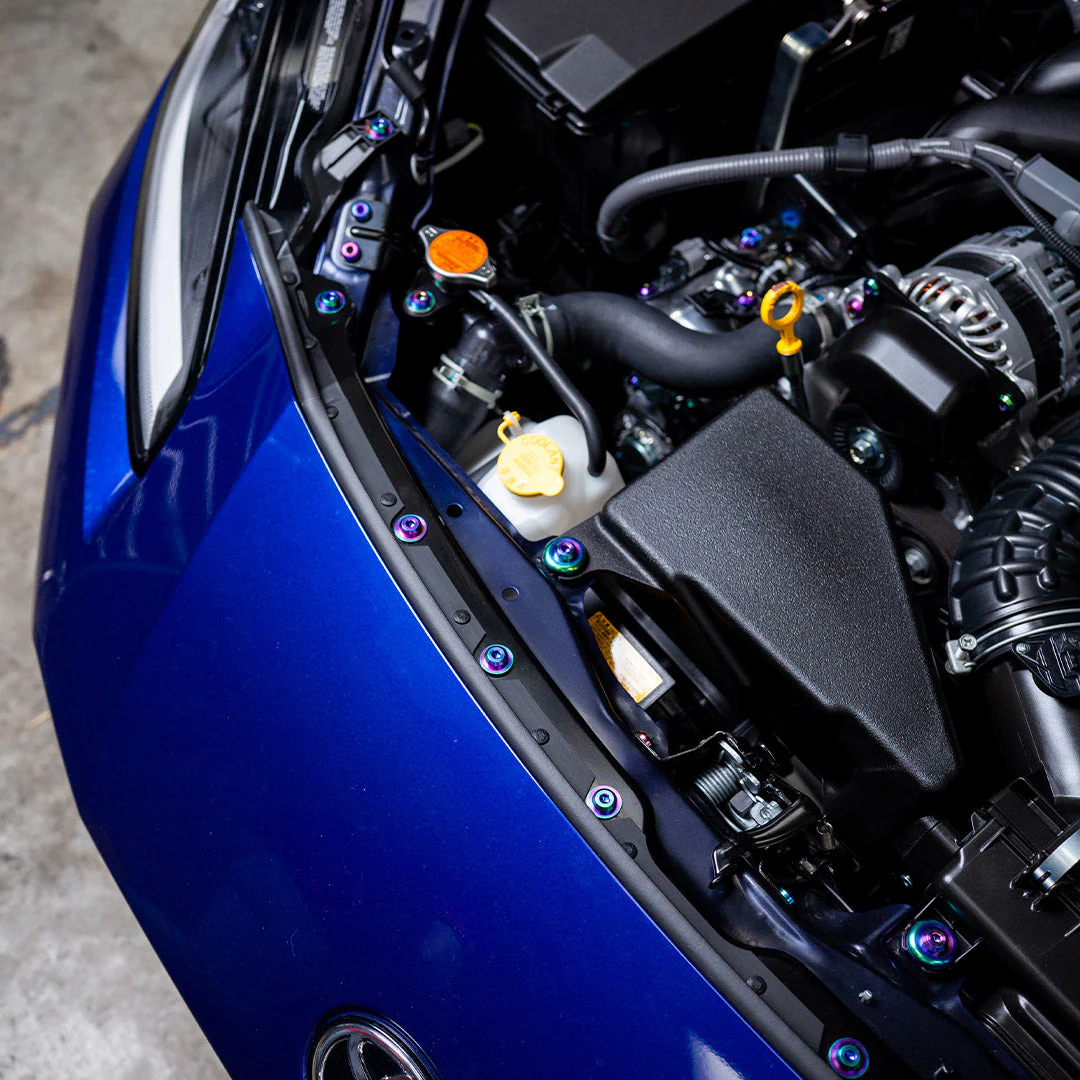 Fast Turn Fittings Stage 1 Titanium Hardware Engine Bay Kit - 2022+ Subaru BRZ / Toyota GR86 - Image 3