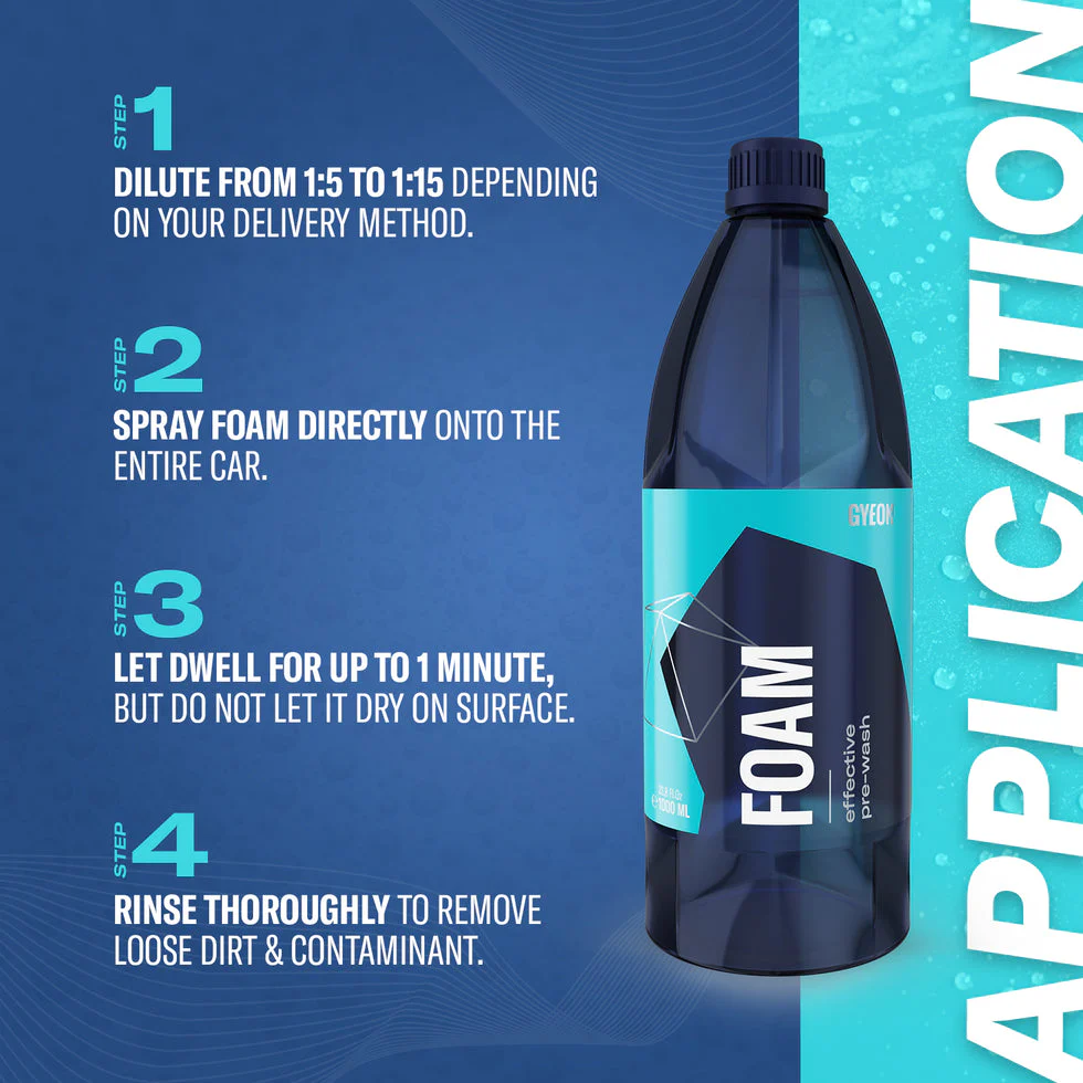 Gyeon Q²M Foam - 1000 / 4000 ml - Image 4