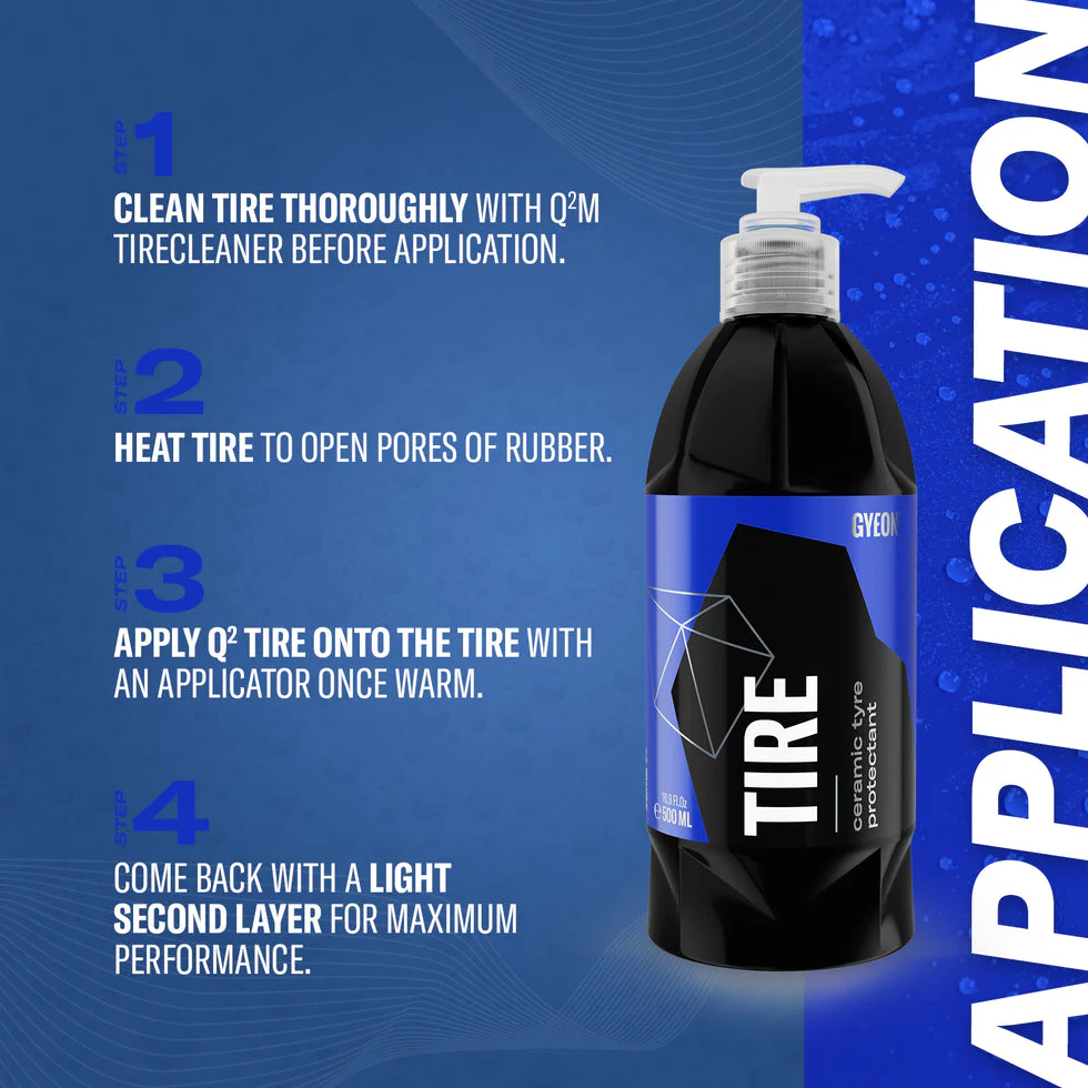 Gyeon Q² Tire 500ml - Image 3