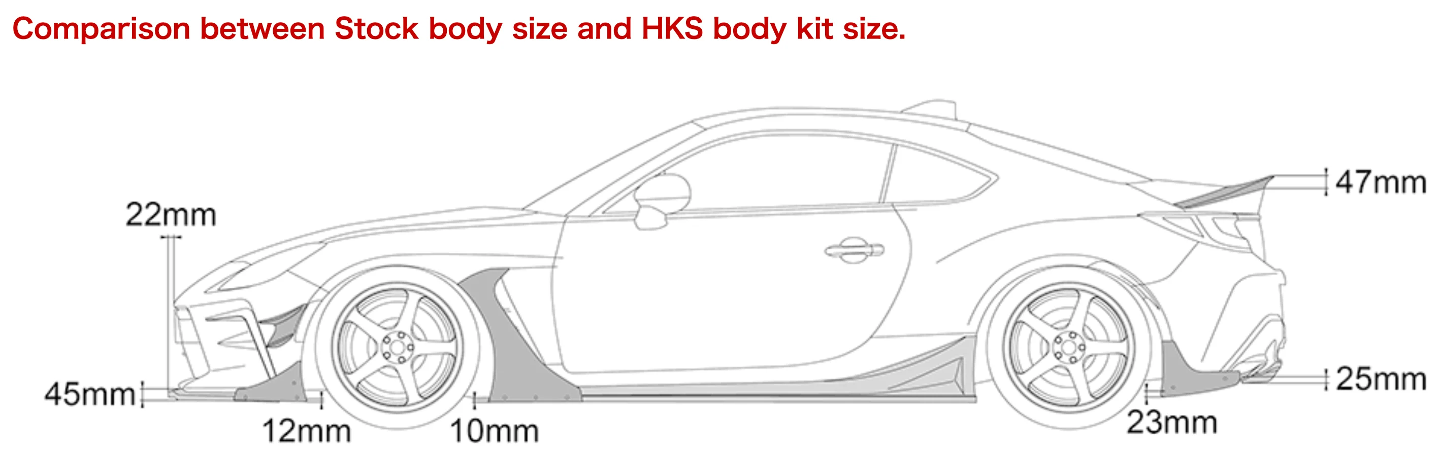 HKS Body Kit TYPE-S Front Spoiler - 2022+ Toyota GR86 / Subaru BRZ - Image 10