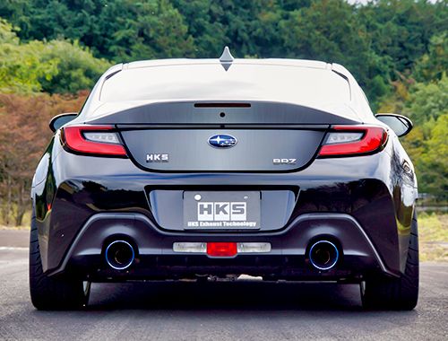 HKS LEGAMAX Premium FA24 ZD8 Axleback Exhaust System - 2022+ Toyota GR86 / Subaru BRZ - Image 3