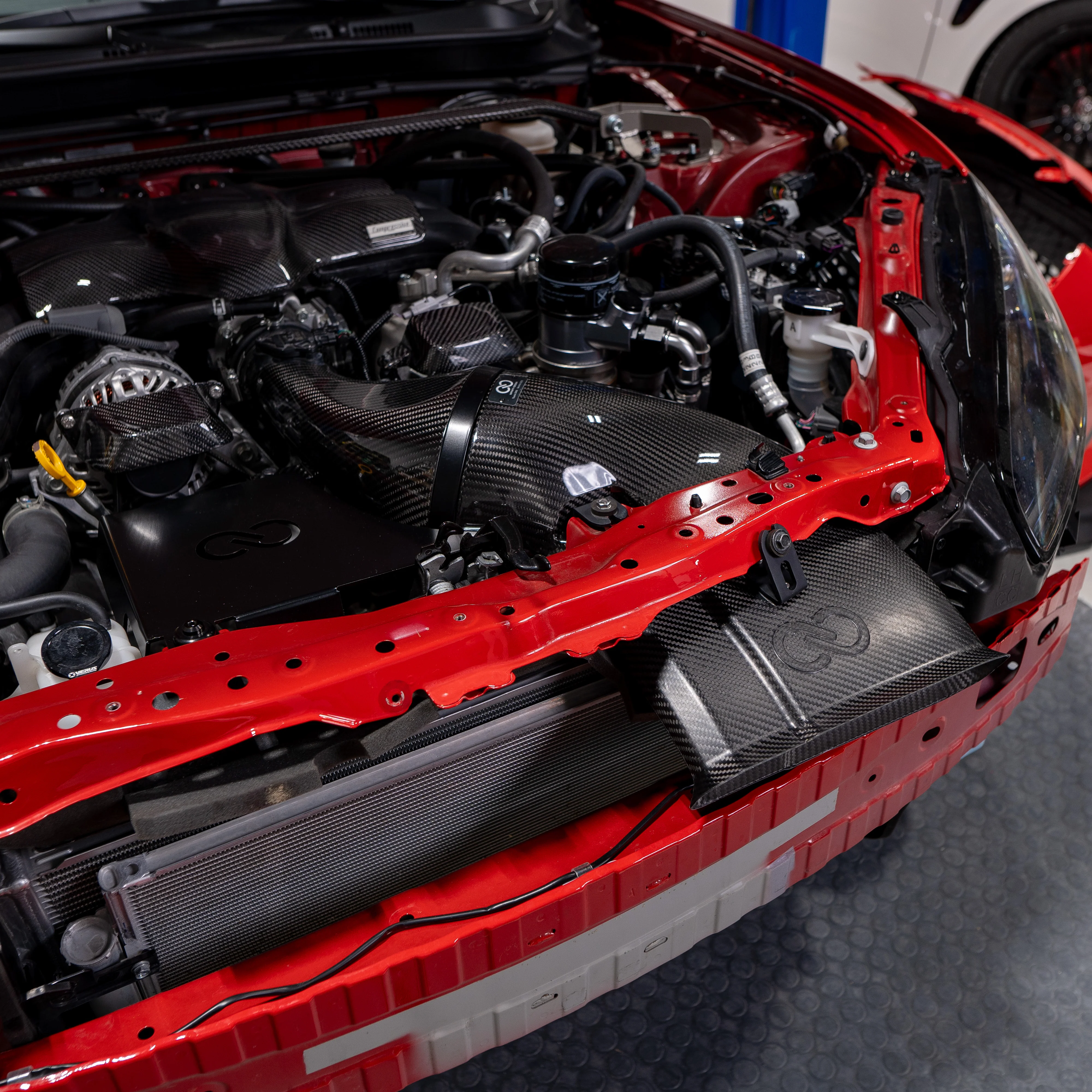 Infinity Designs Carbon Fiber Intake Kit - 2022+ Toyota GR86 / Subaru BRZ - Image 2