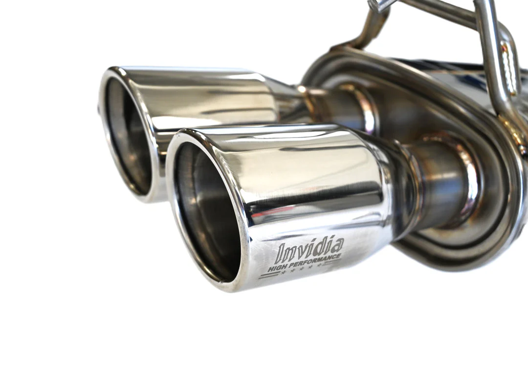Invidia Q300 Cat-Back Rolled S.S Tip - 2023+ Toyota GR Corolla - Image 4