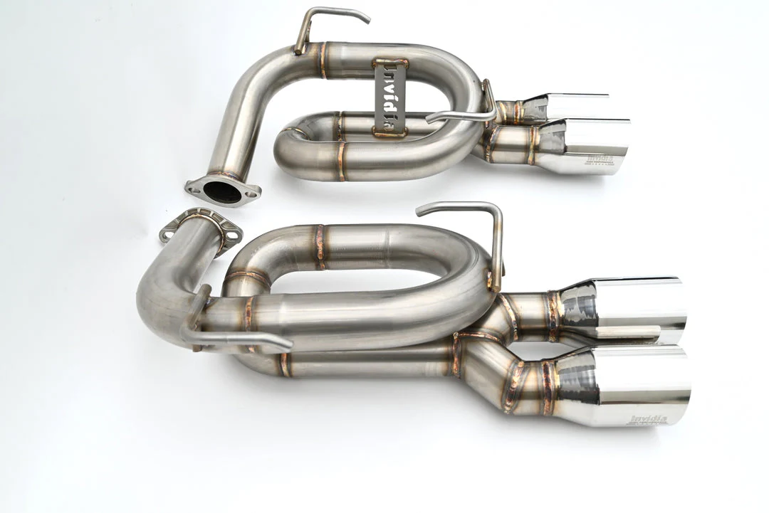 Invidia Twin Loop 3.5in Axle-Back Exhaust - 2022+ Subaru WRX - Image 3